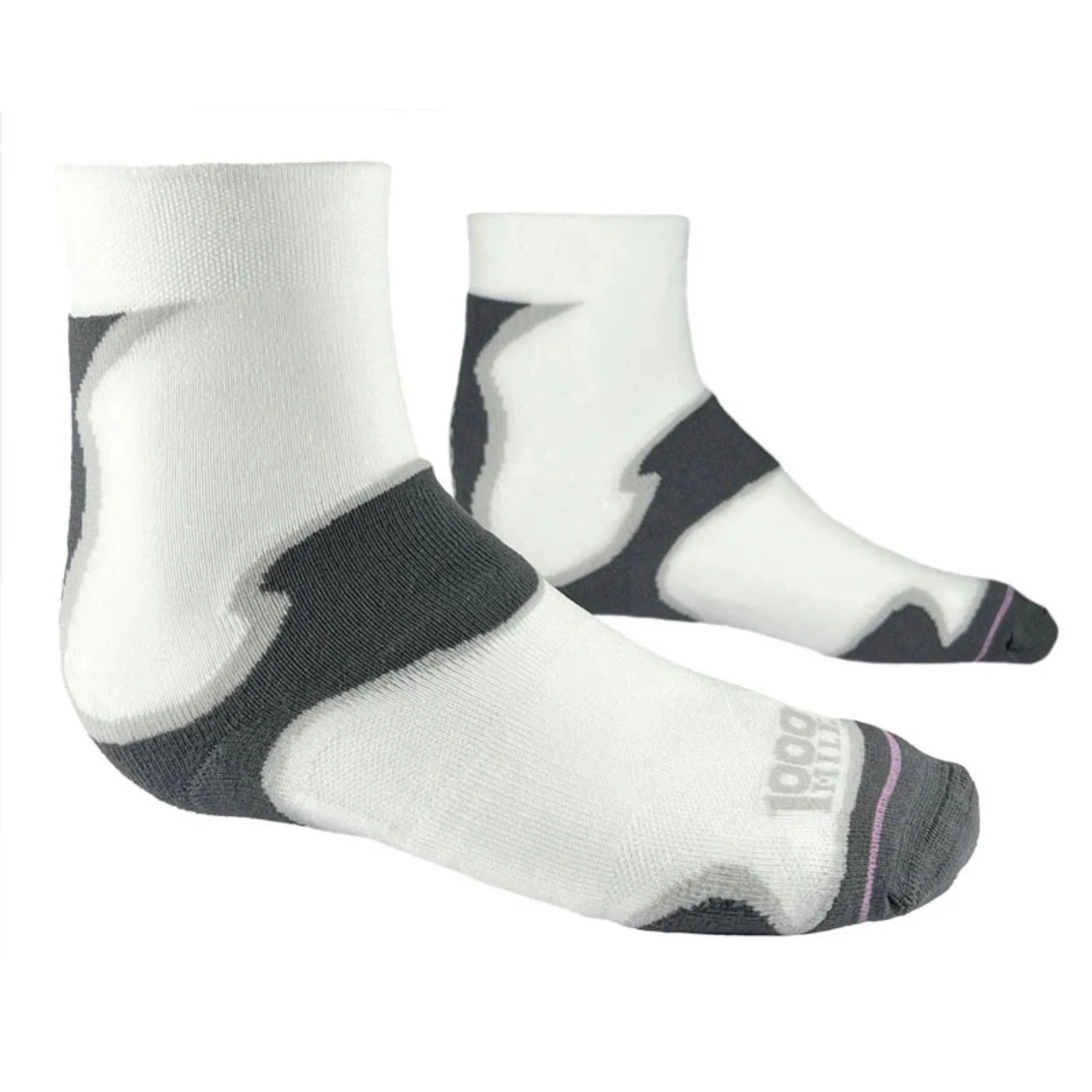 1000 Mile Women's Fusion Antiblister Tactel® Double Layer Socks (White) - Image 5