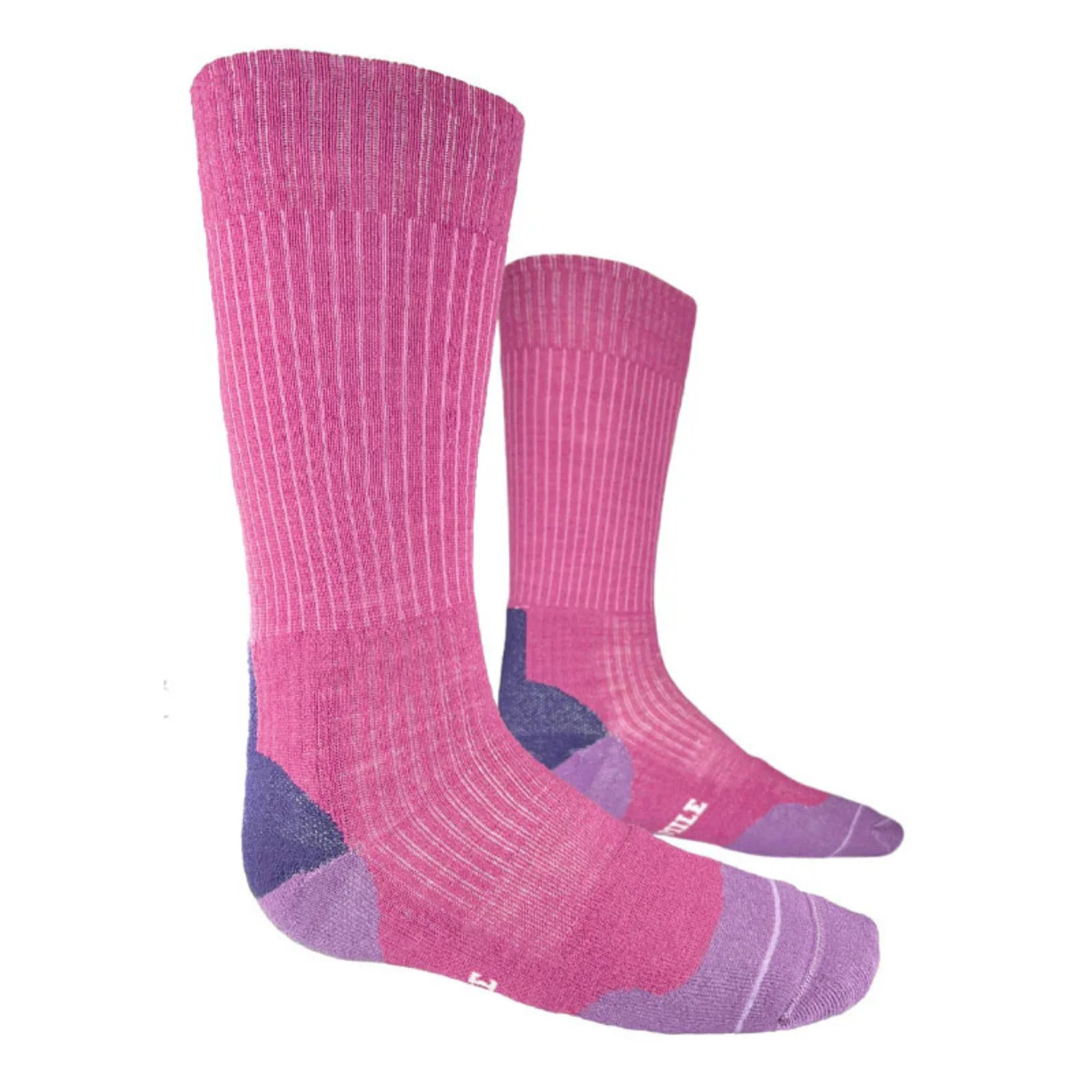 1000 Mile Women's Fusion Antiblister Tactel® Merino Blend Double Layer Socks (Mauve) - Image 4
