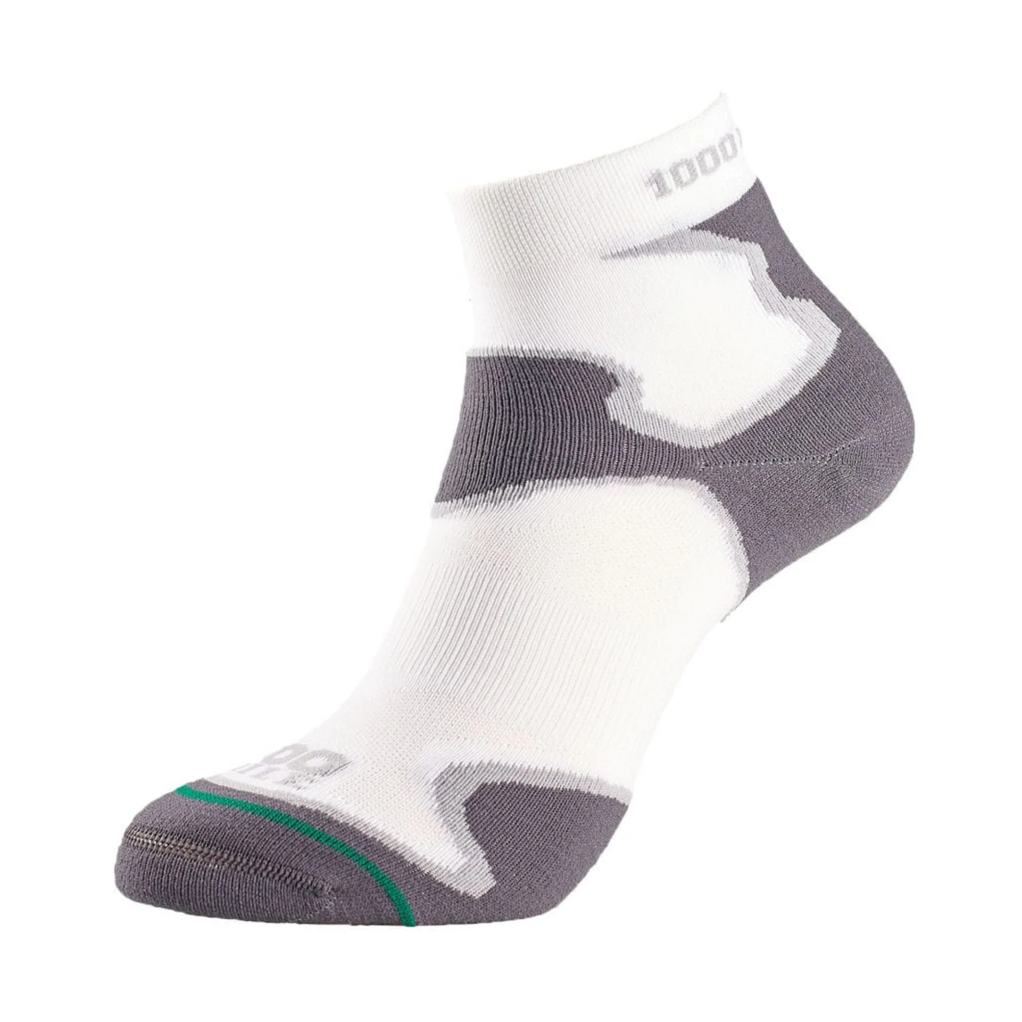 1000 Mile Men's Fusion Antiblister Tactel® Double Layer Anklet Socks (White)