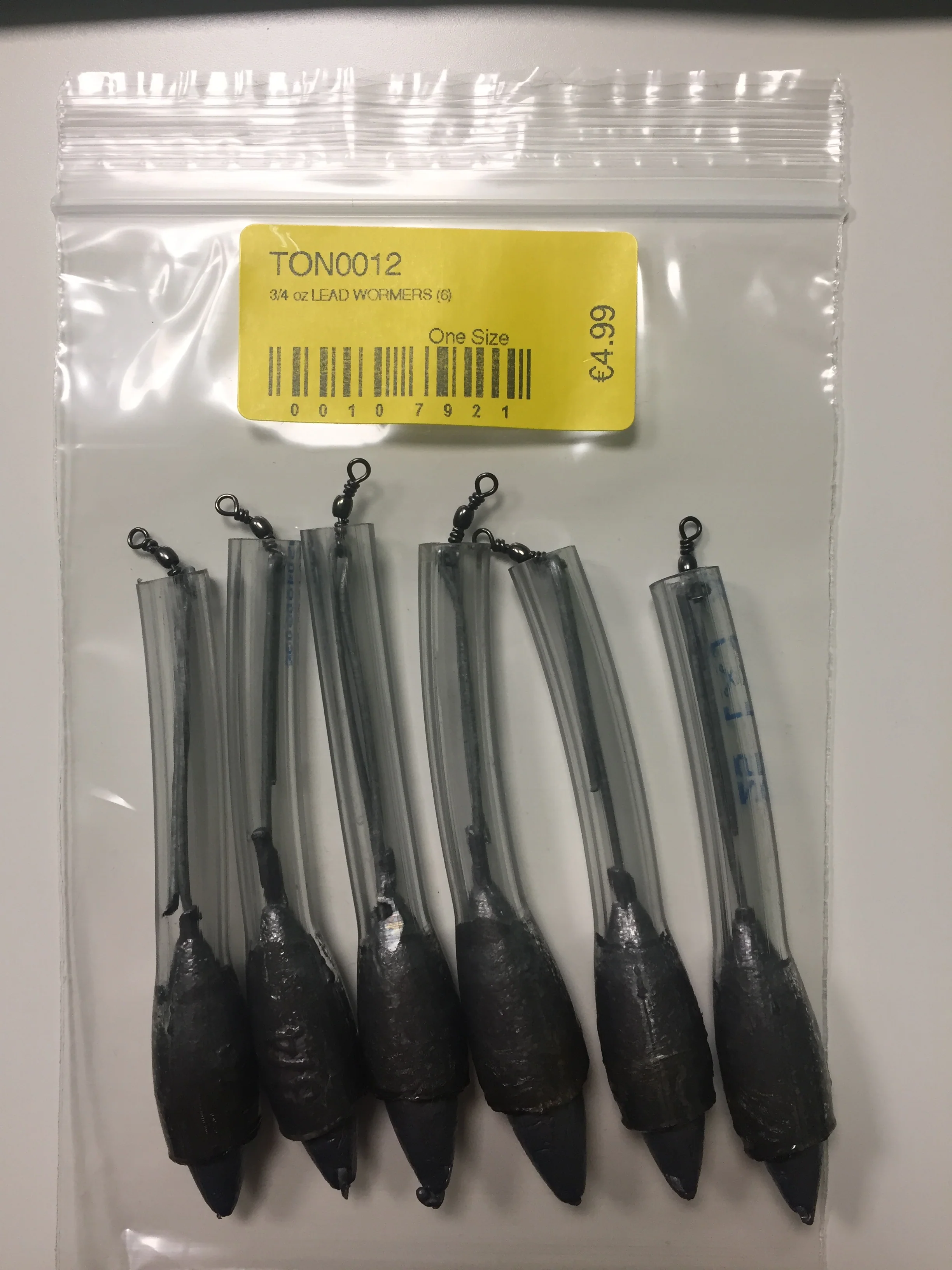 Lead Worming Weights (3/4oz - 6 Pack)