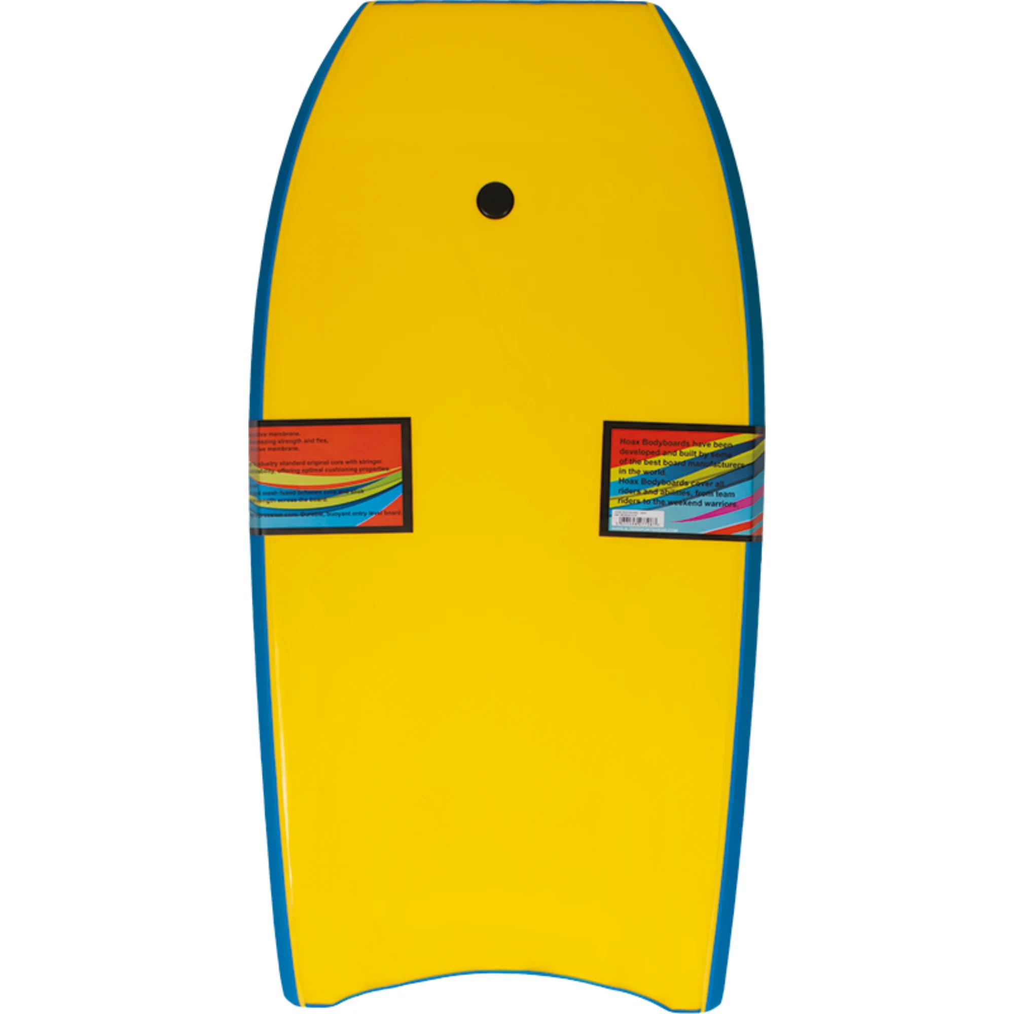 Alder Apex AX01 Bodyboard (39in)(Blue/Yellow) - Image 2