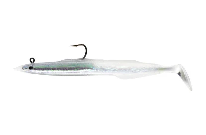 Berkley PowerBait White Sandeels (10cm)(4 Pack)