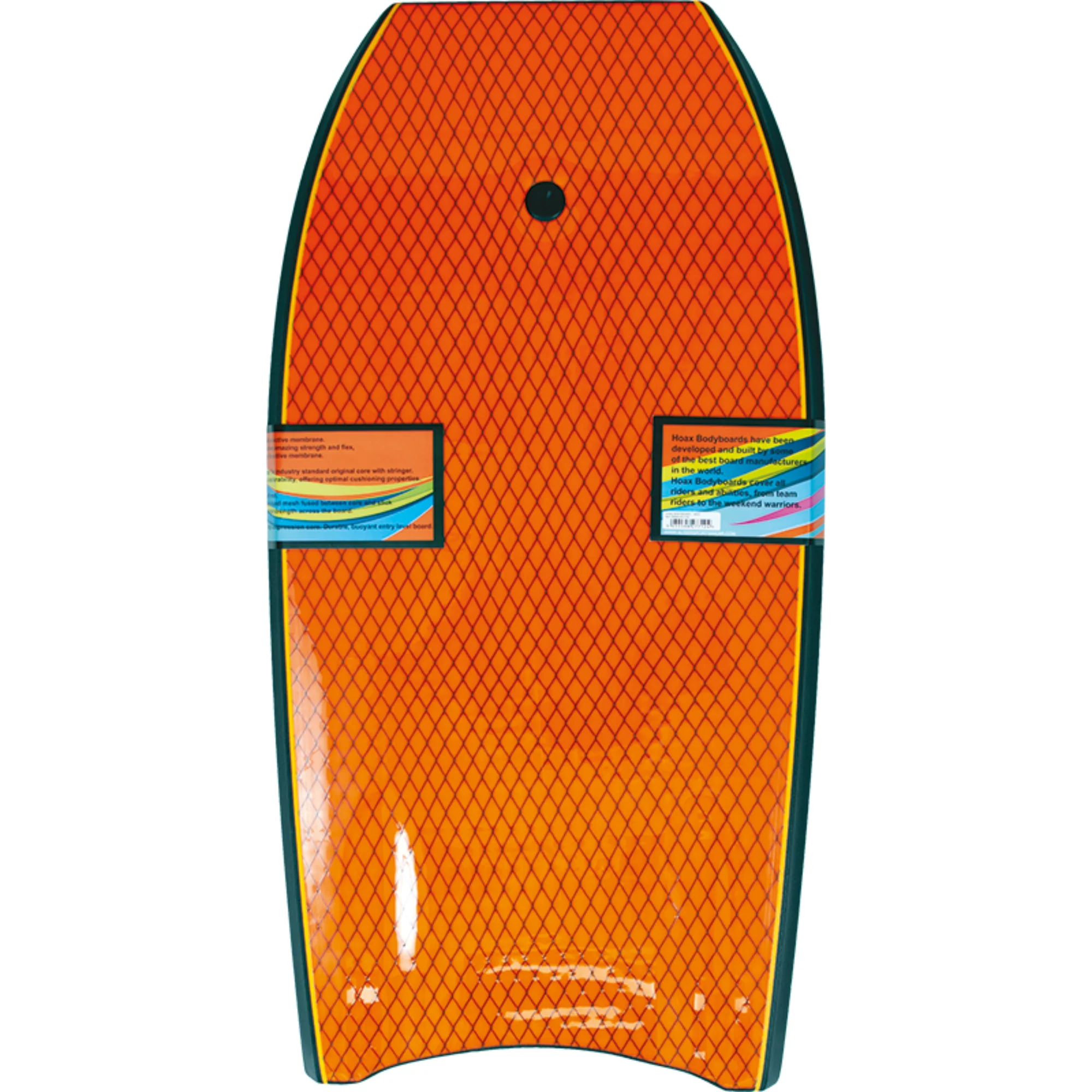 Alder Apex AX02 Bodyboard (48in)(Black/Orange) - Image 2