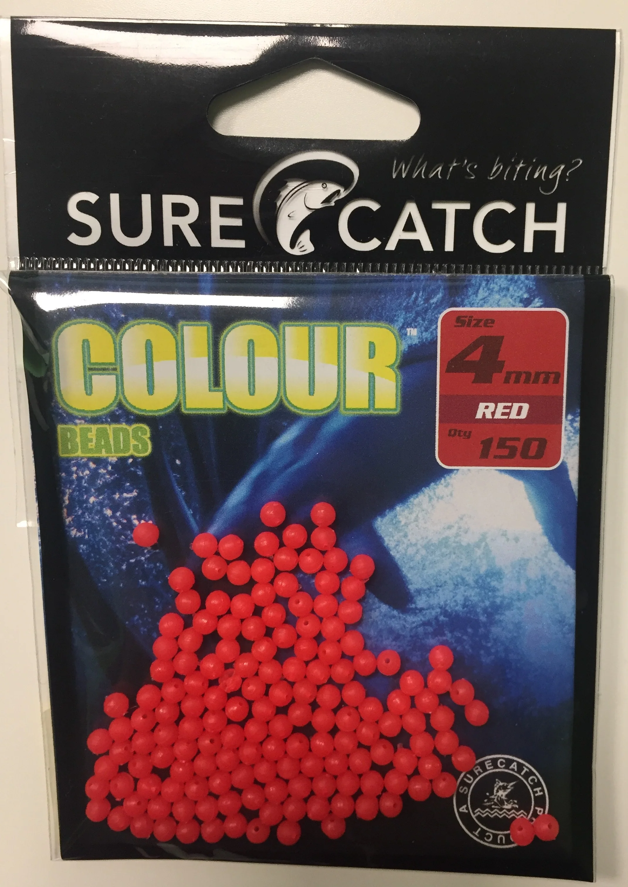 Dennett Beads (4mm/150 Pack)(Red)