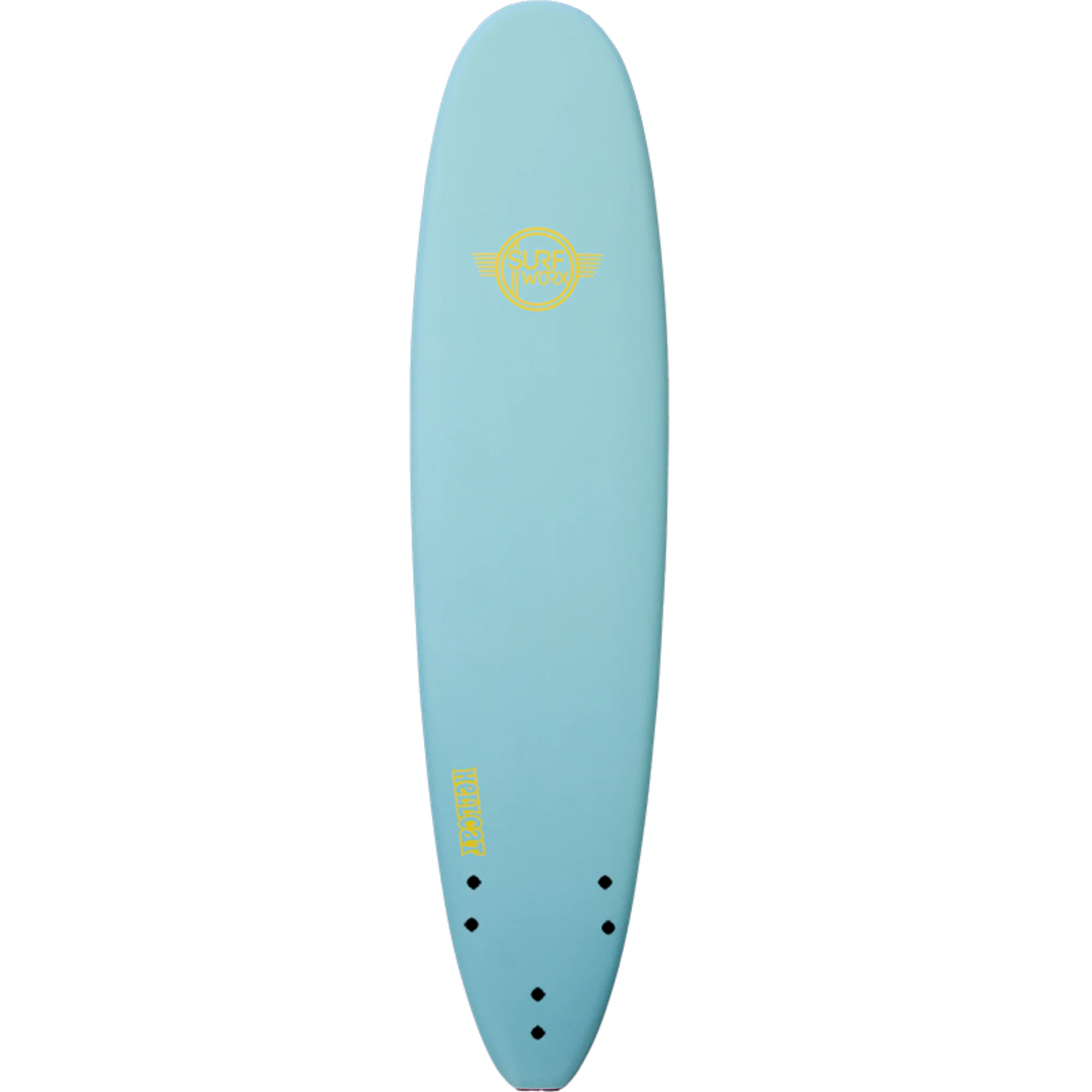 Alder 8ft Surfworx Hellcat Mini Mal Surfboard (Ice Mint) (COLLECTION ONLY)