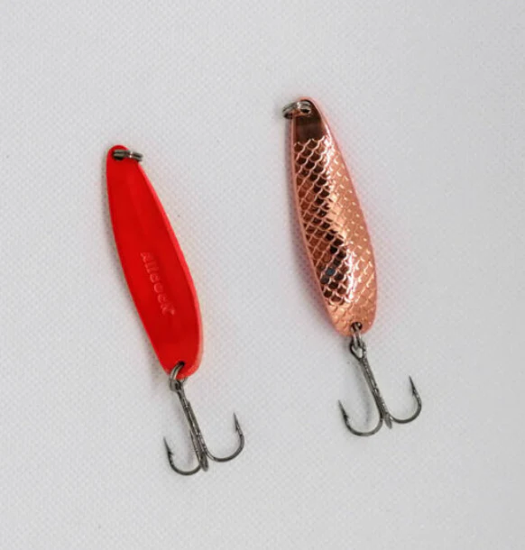 Allcock Halcyon Salmon Spoon (18g)(Copper/Red) - Image 2