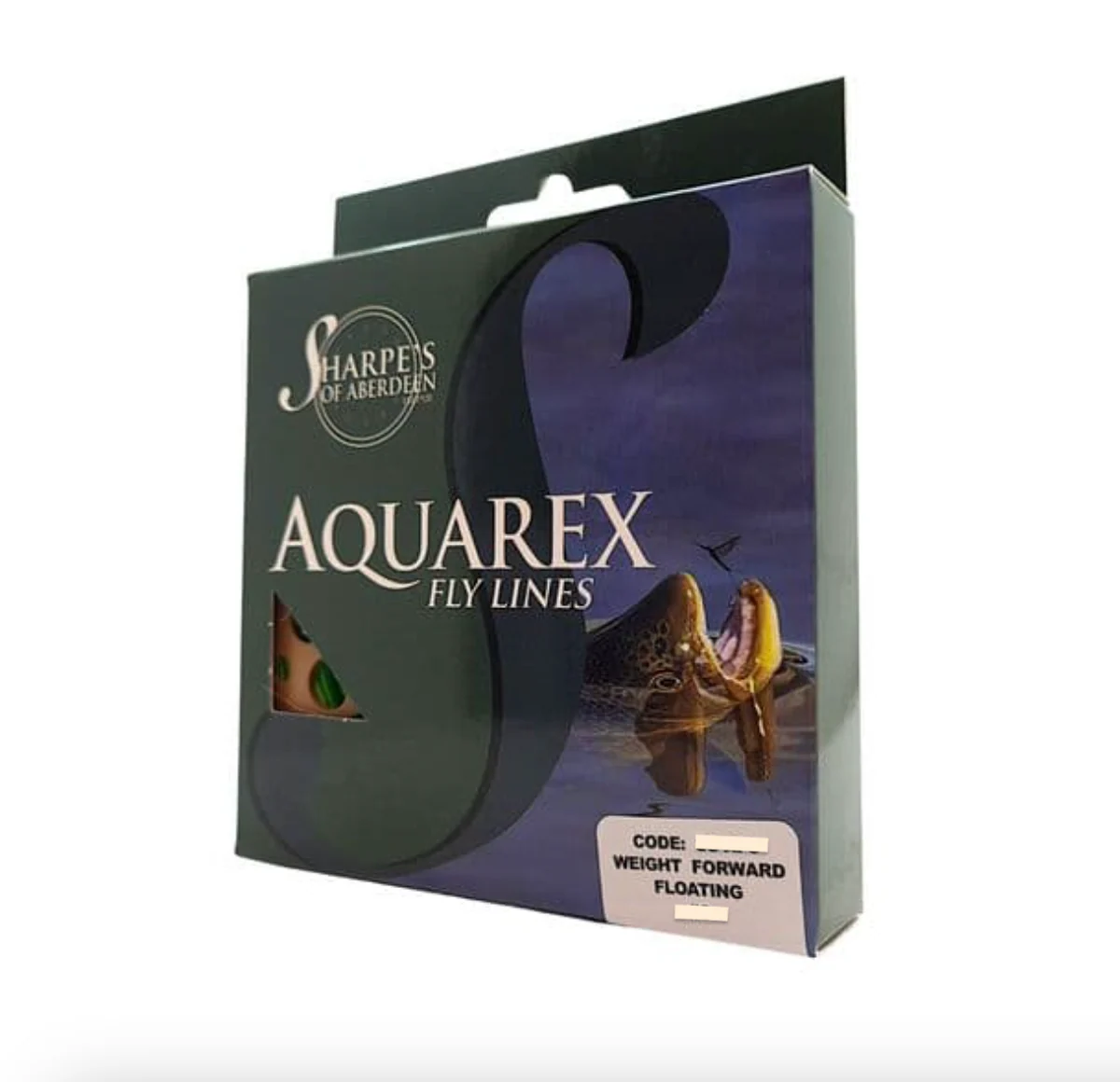 Sharpes of Aberdeen Aquarex Weight Forward Floating Fly Line (#5/100ft)(Green) - Image 2