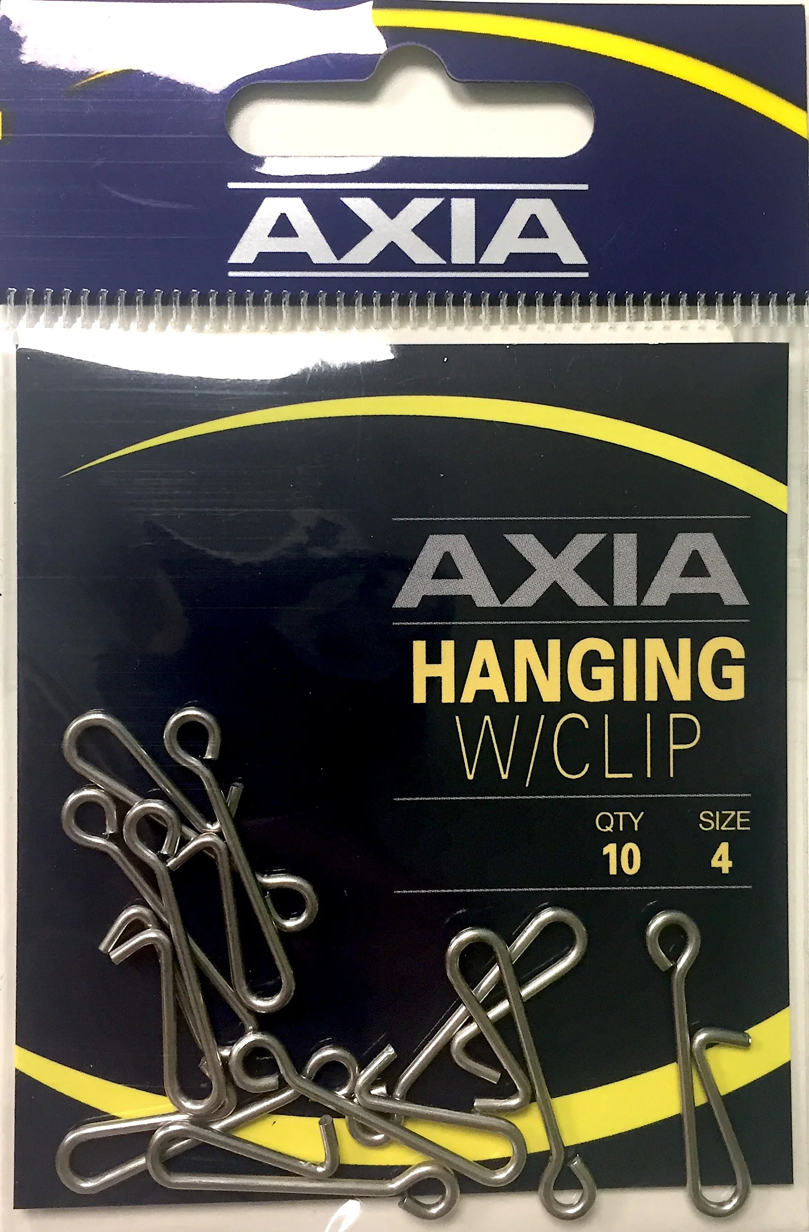 Axia Hanging Snap With Clip (Size 4)(10 Pack)