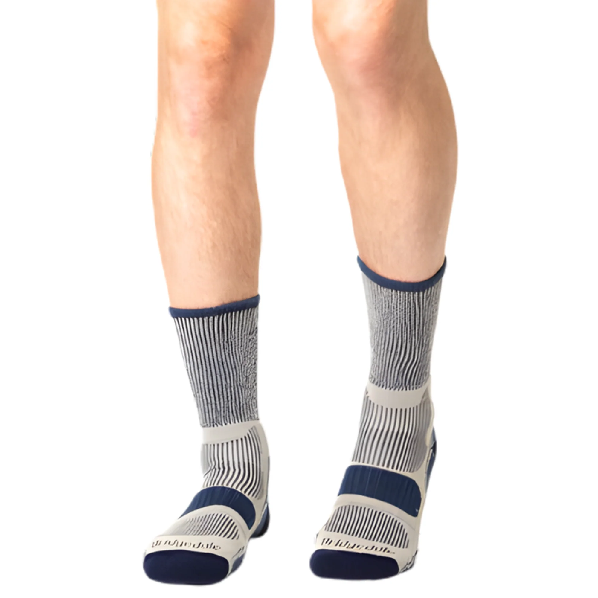 Bridgedale Hike Lightweight Cotton Comfort Boot Length Socks (Indigo) - Image 5