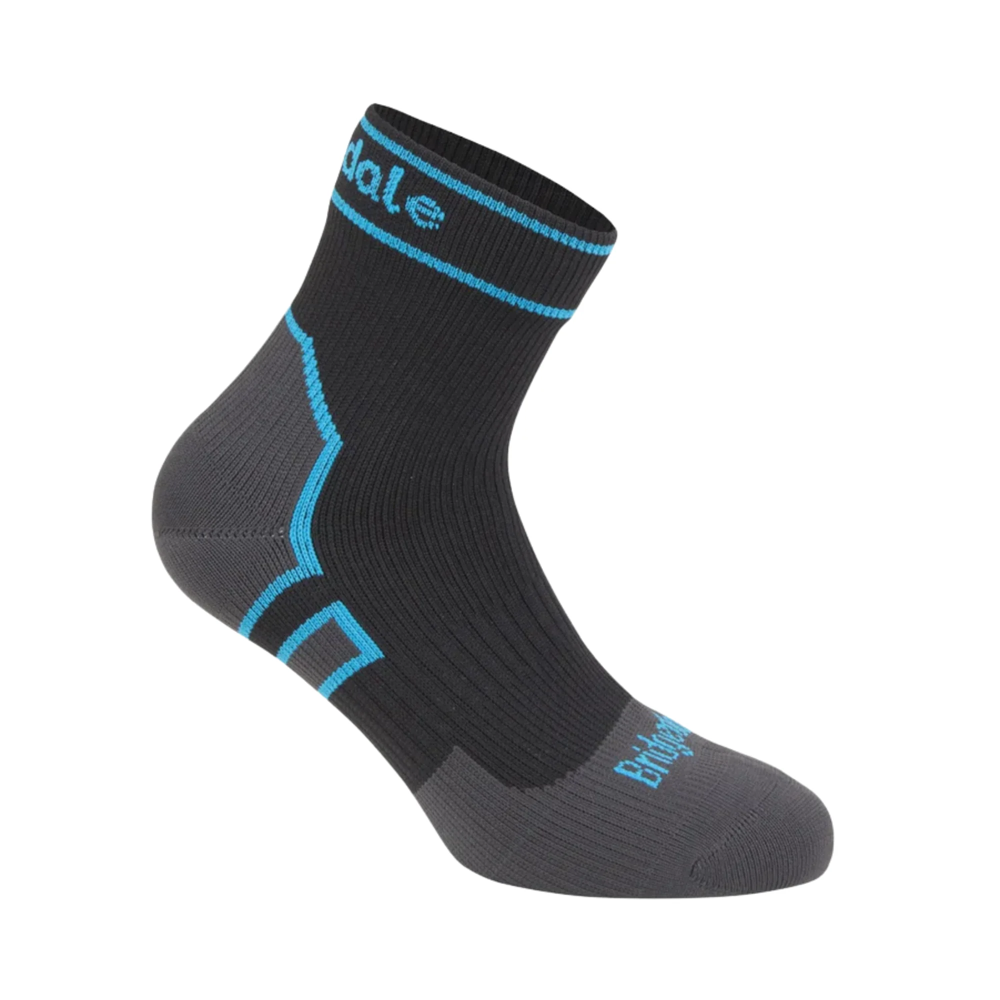 Bridgedale Unisex Waterproof Midweight Merino Blend Ankle Length Storm Socks (Black) - Image 4