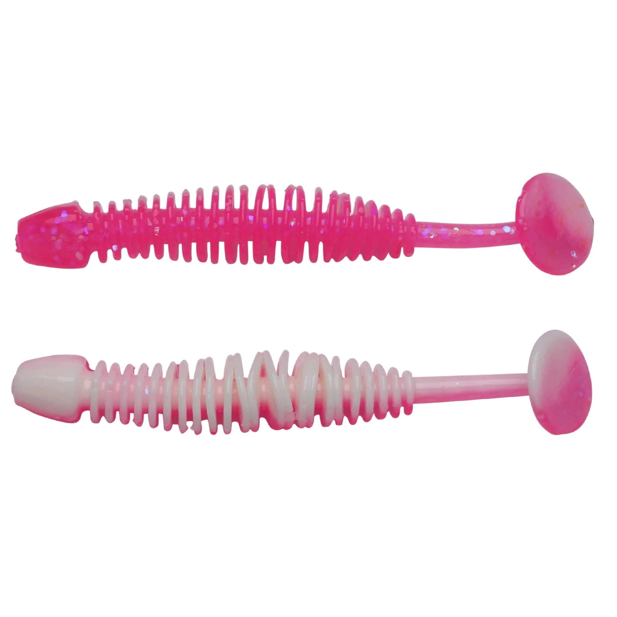 Berkley PowerBait Power Leech (50mm/Floating)(Pink/White)(12 Pack)