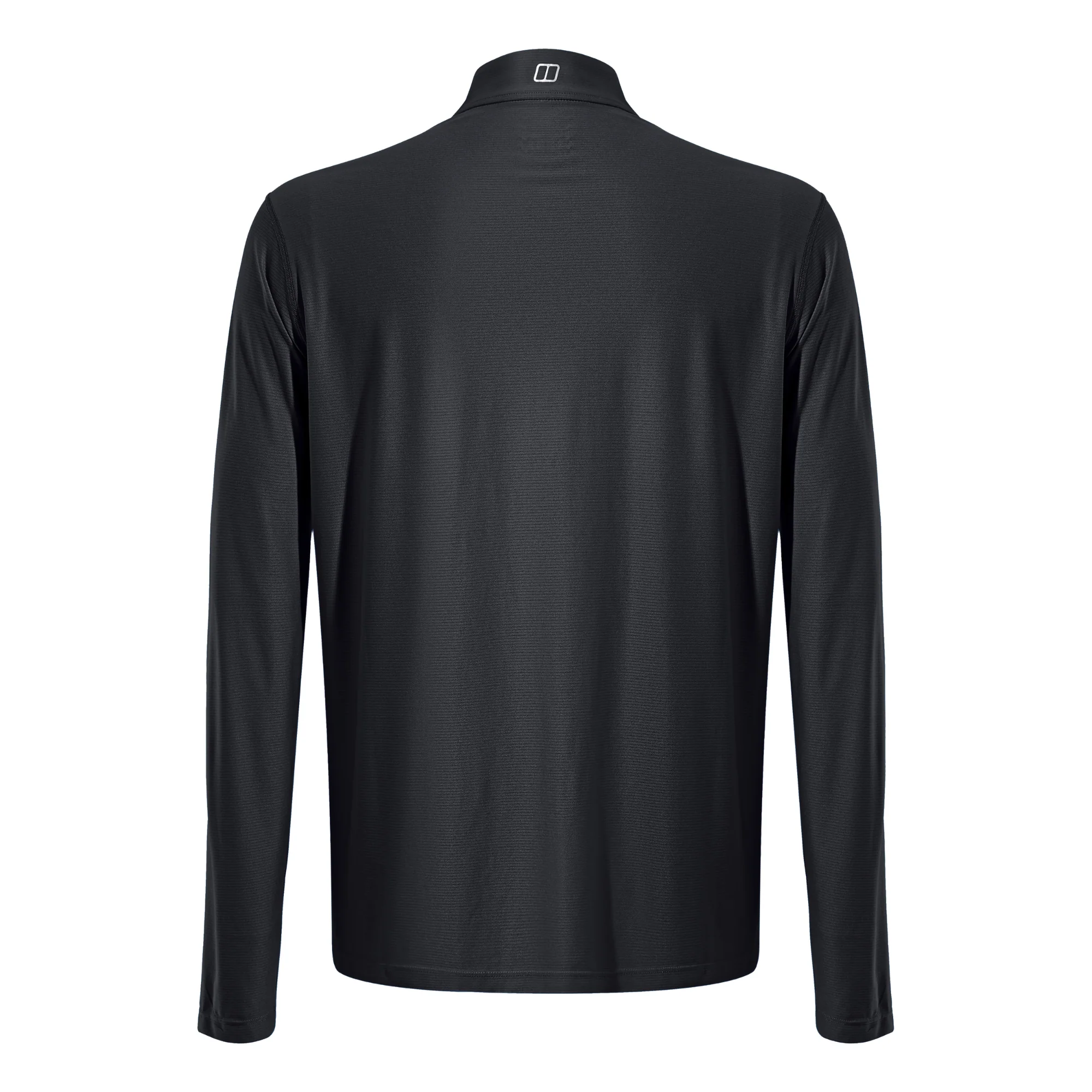 Berghaus Men's 24/7 Long Sleeve Half Zip Technical Base Layer Top (Black) - Image 10