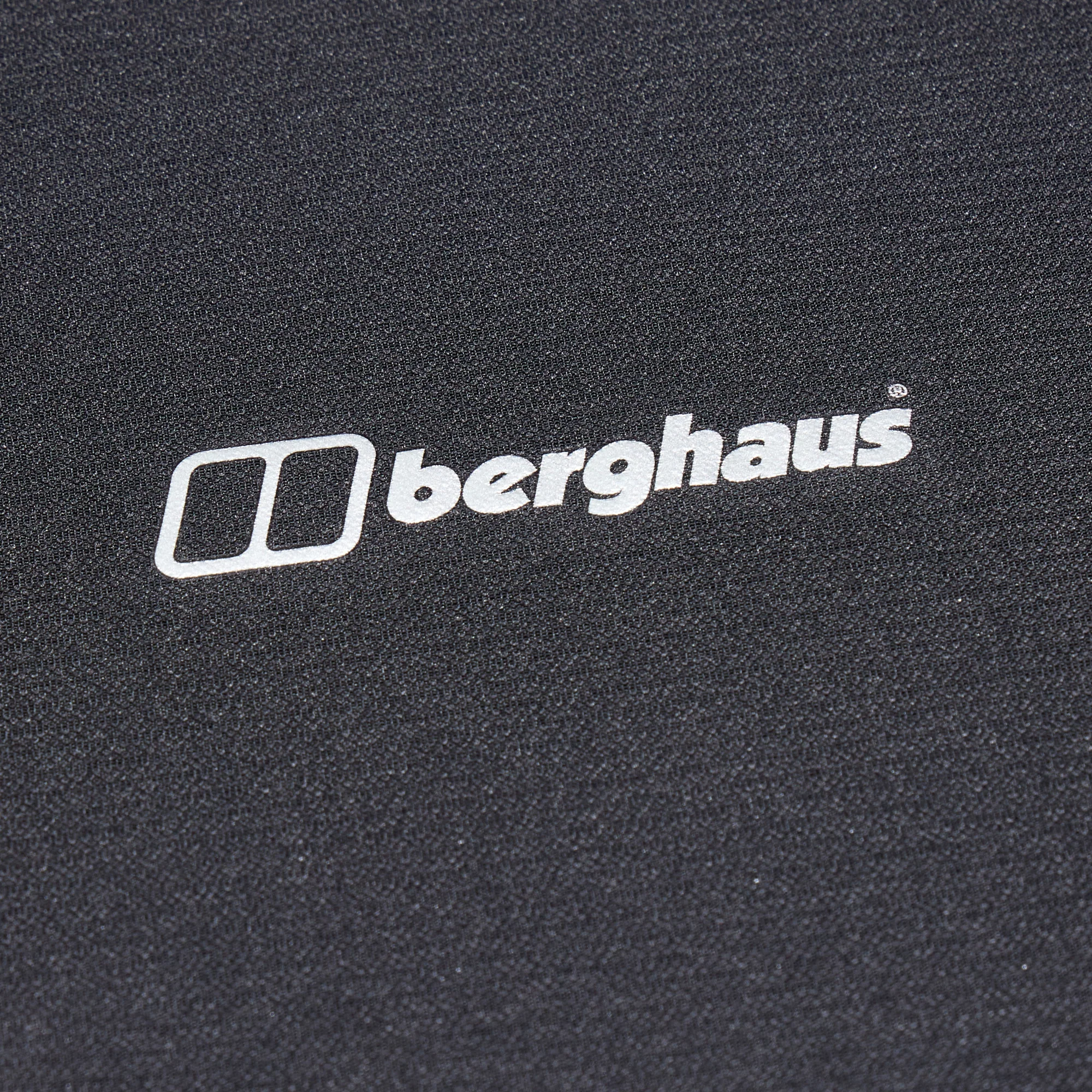 Berghaus Men's 24/7 Long Sleeve Half Zip Technical Base Layer Top (Black) - Image 7