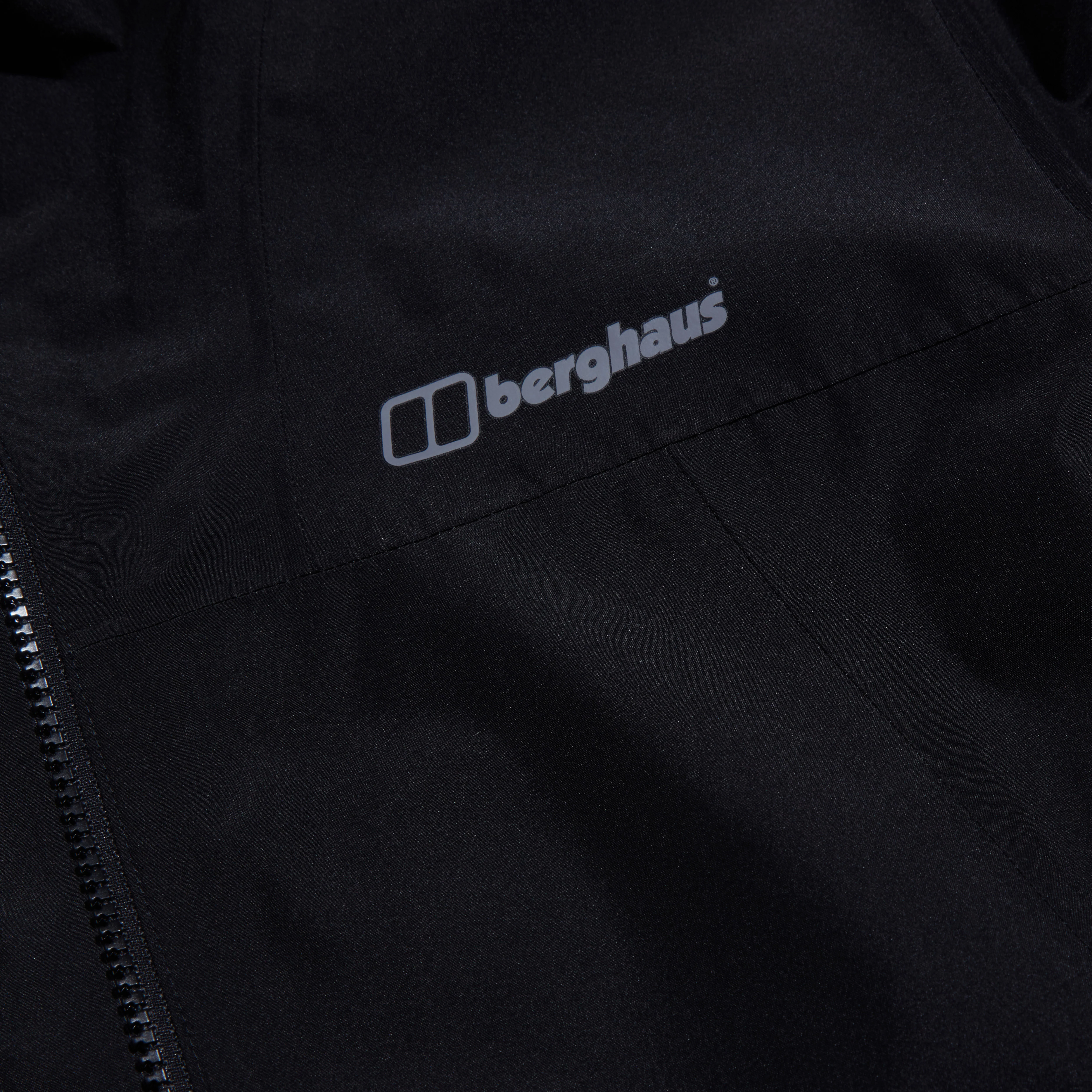 Berghaus Men's Deluge Pro 3.0 Waterproof Jacket (Jet Black) - Image 9