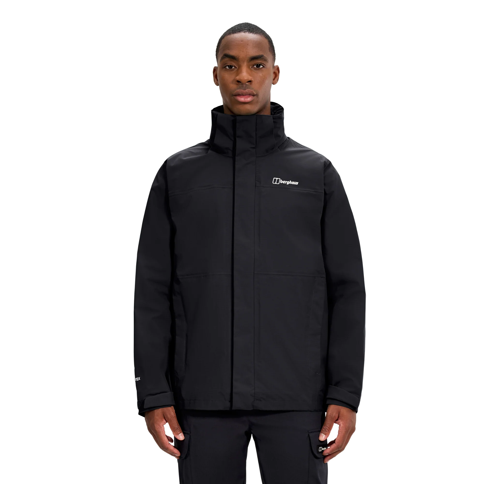 Berghaus Men's Hillwalker 2.0 Interactive 2L Gore-Tex Jacket (Jet Black)
