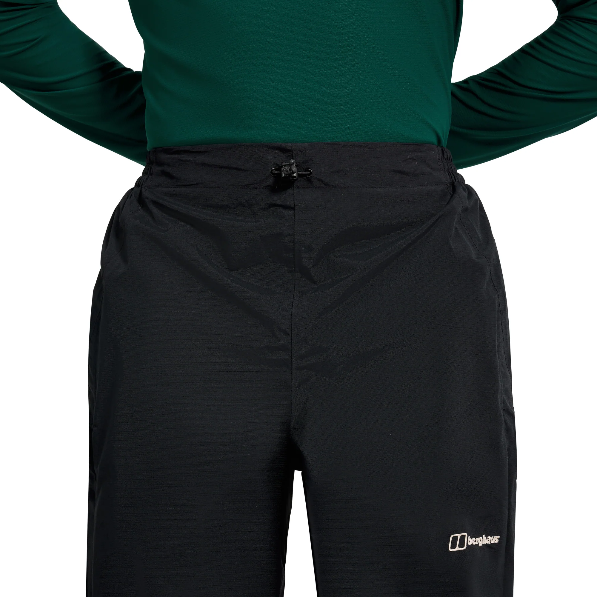 Berghaus Men's Hillwalker 2.0 2L Gore-Tex Over-Trousers (Jet Black) - Image 5