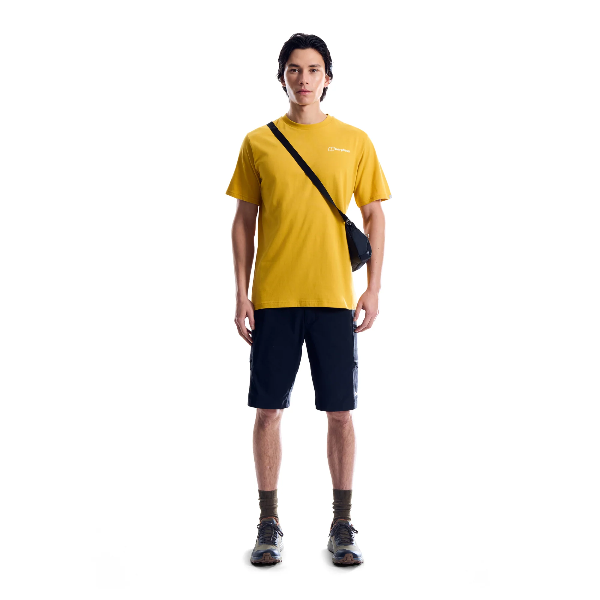 Berghaus Men's MTN Matrix Essential Short Sleeve Tee (Spiced Mustard) - Image 7