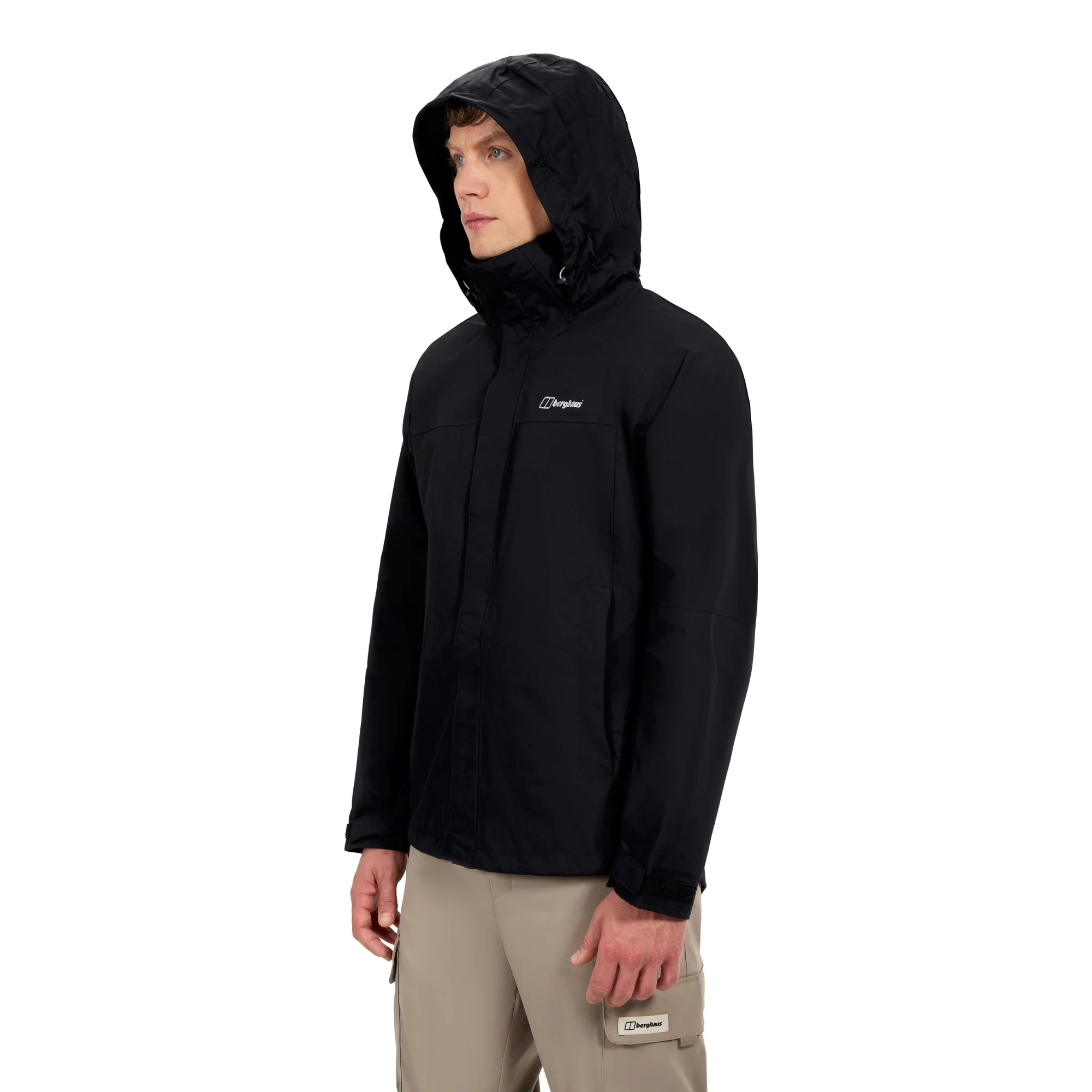 Berghaus Men's RG Alpha 2.0 Waterproof Jacket (Black) - Image 2