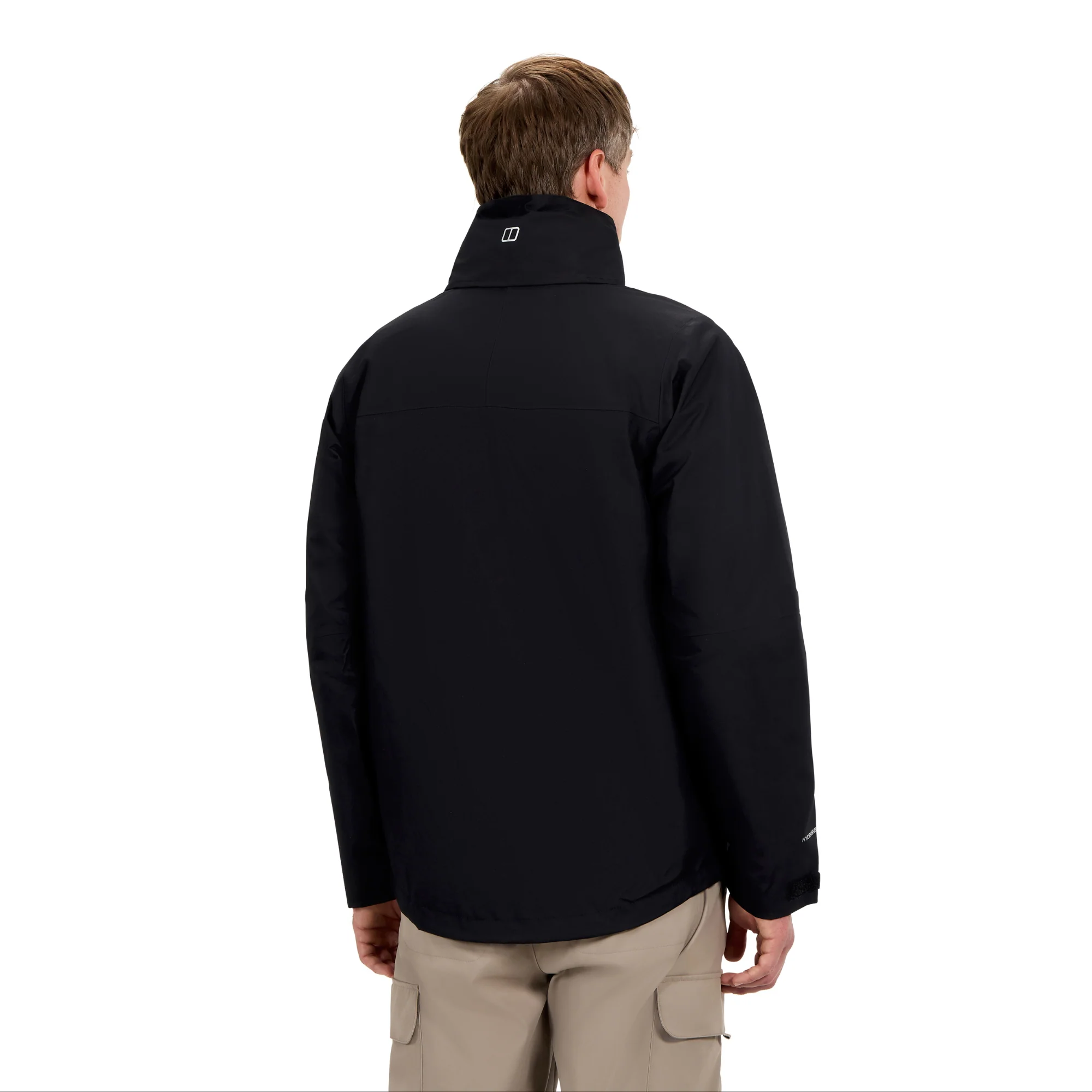 Berghaus Men's RG Alpha 2.0 Waterproof Jacket (Black) - Image 3