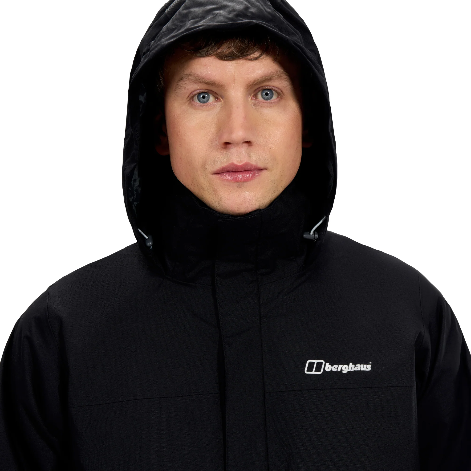 Berghaus Men's RG Alpha 2.0 Waterproof Jacket (Black) - Image 6