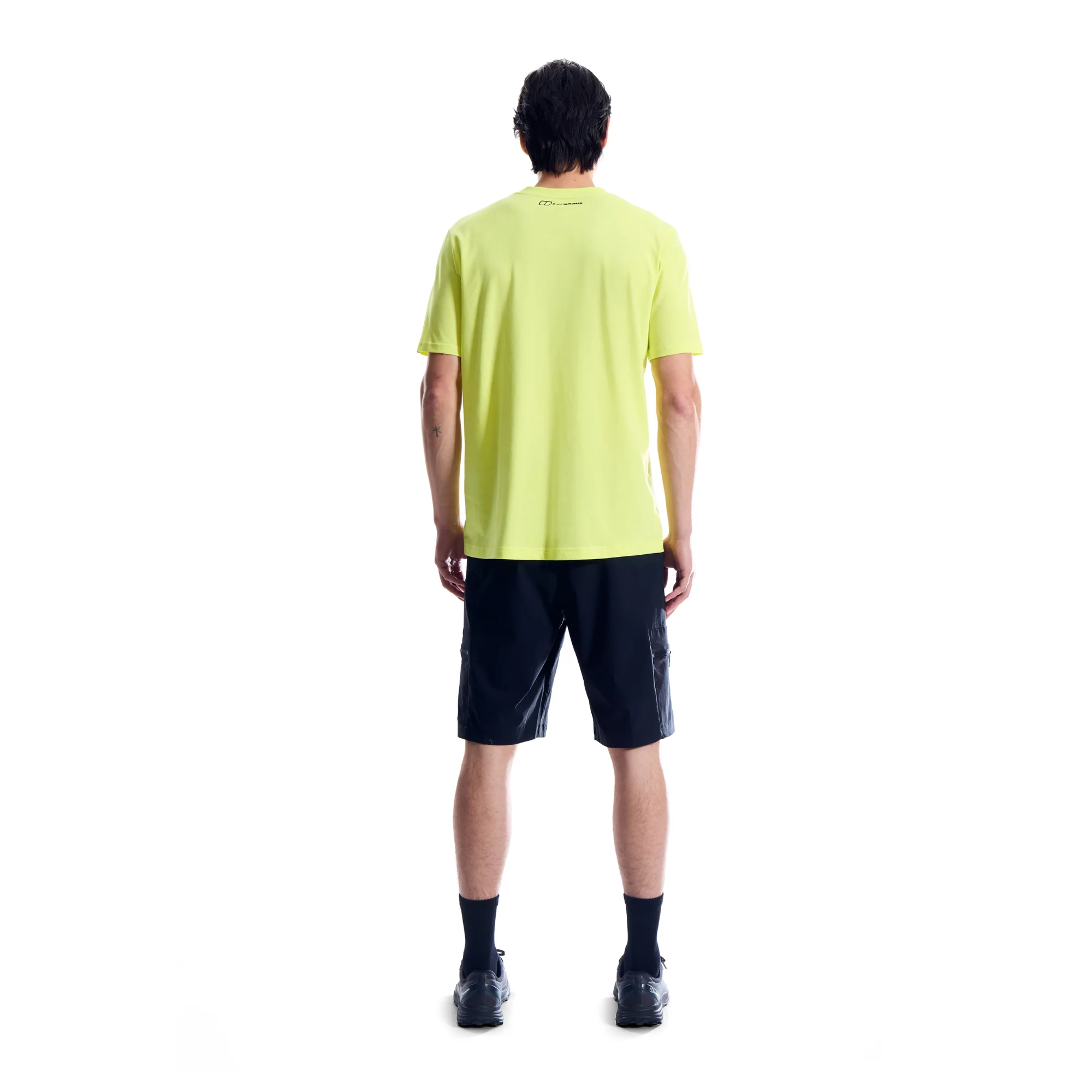Berghaus Men's Sketched Blocks Essential Short Sleeve Tee (Solar Flare) - Image 6