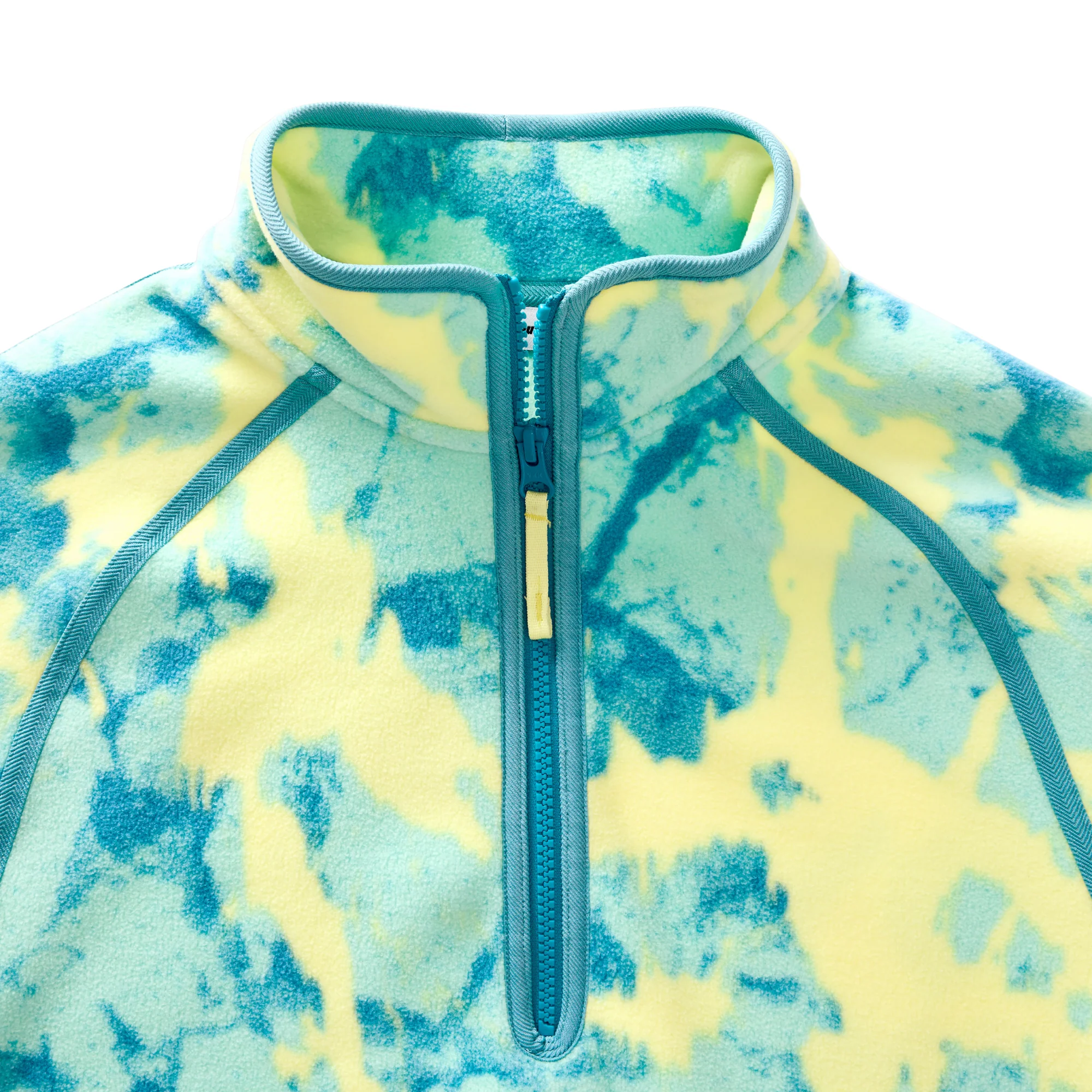 Berghaus Women's Bamburgh Half Zip Fleece Top (Light Electro Printed) - Image 7
