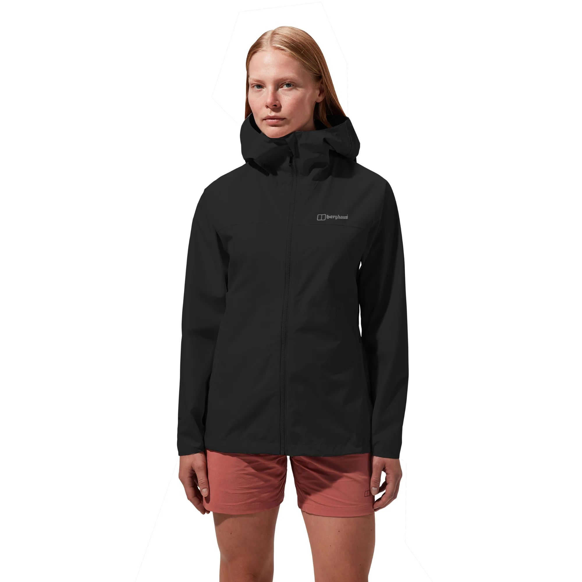 Berghaus Women's Deluge Pro 3.0 Waterproof Jacket (Jet Black)