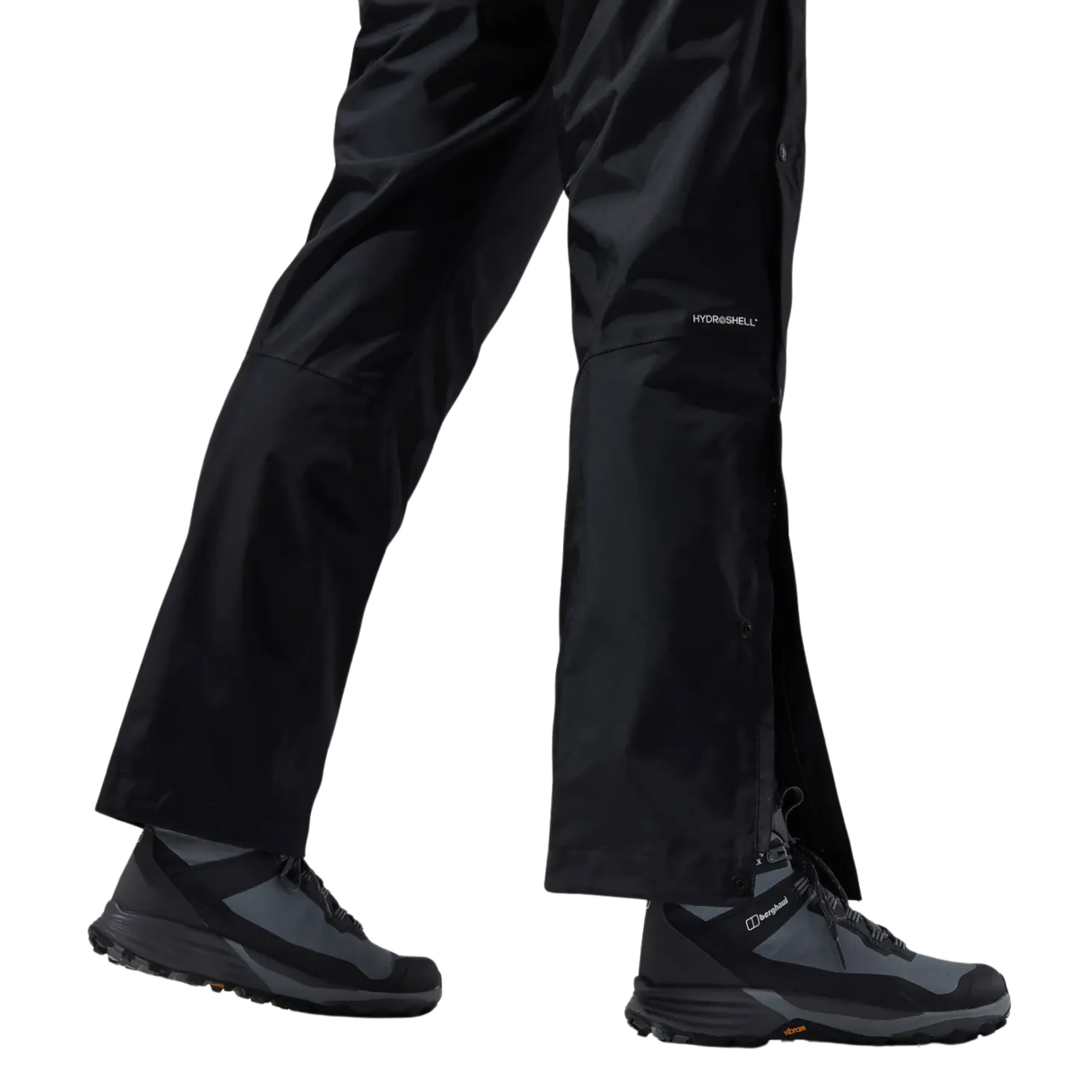 Berghaus Women's Deluge 2L Waterproof Over-Trousers (Black) - Image 4