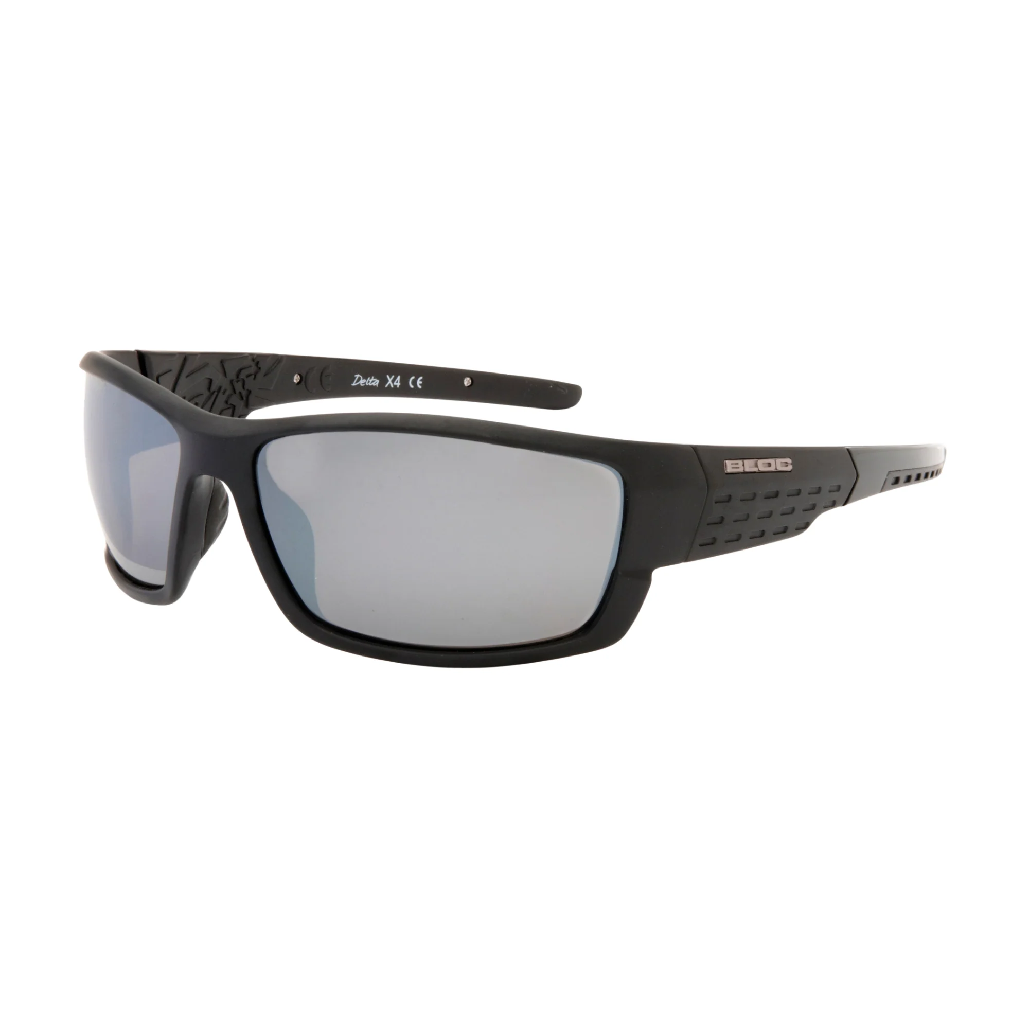 Bloc Eyewear Delta Sunglasses (Polarised Grey Lens/Matt Black Frame)