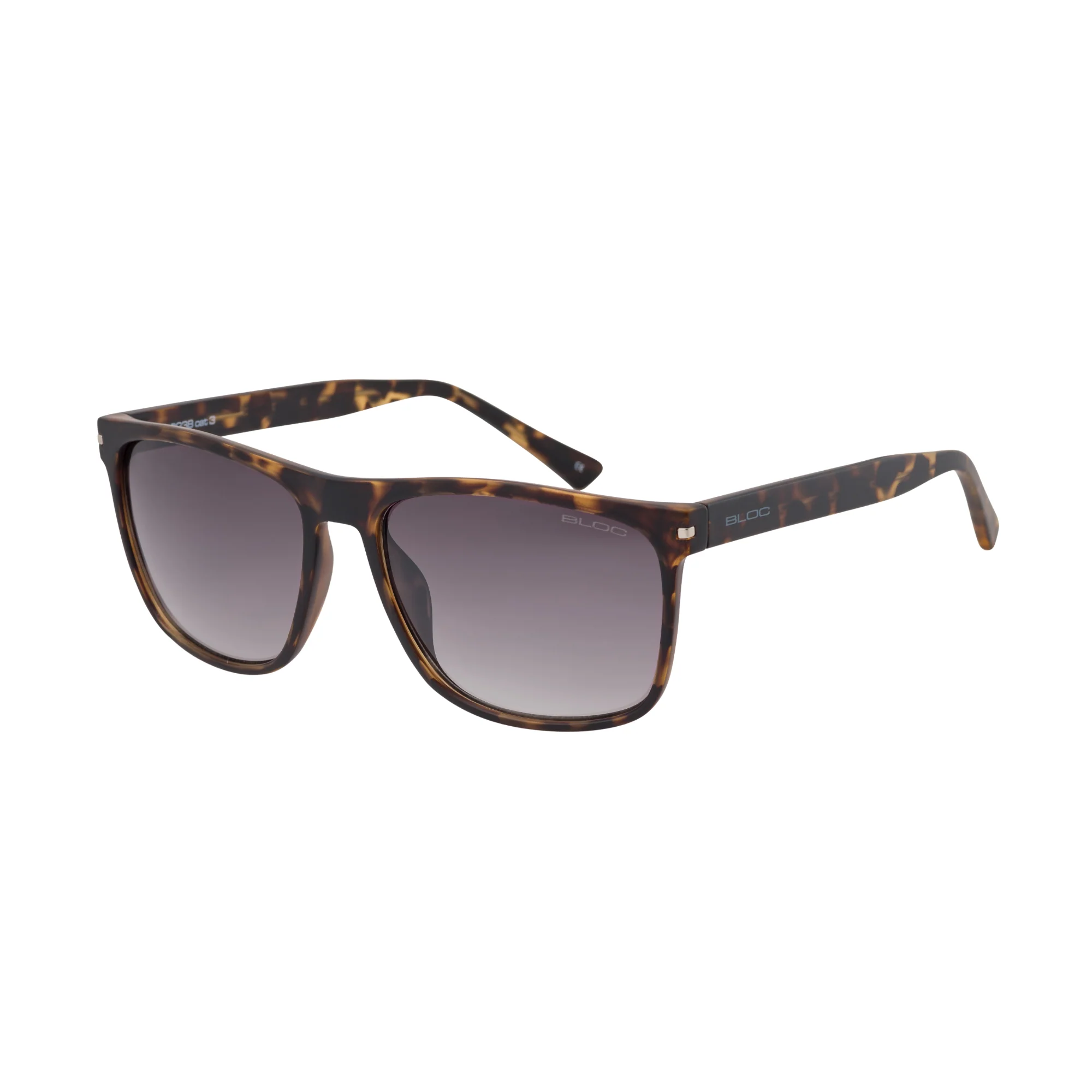 Bloc Eyewear Luca Sunglasses (Polarised Grey Lens/Matt Tort Translucent Frame)