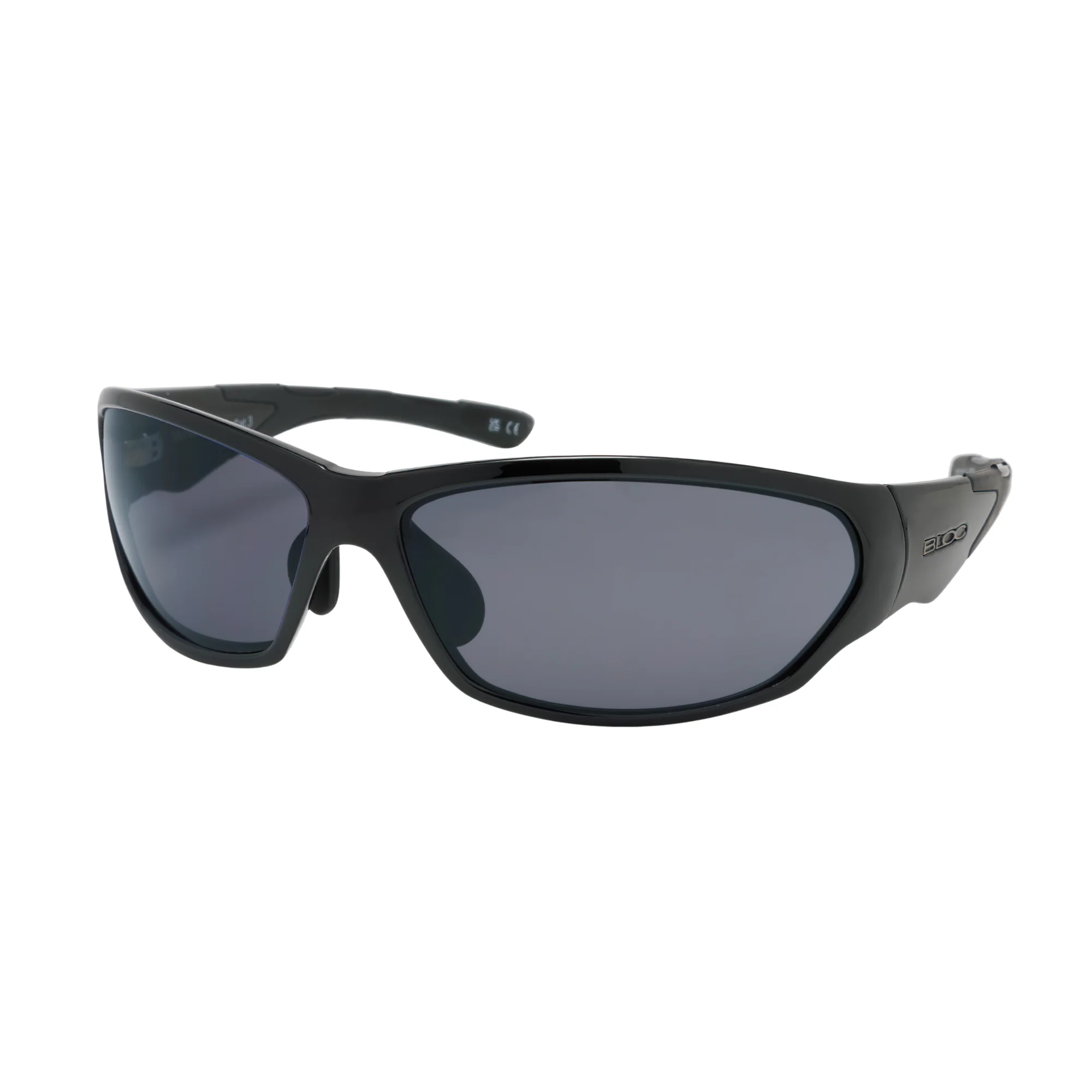 Bloc Eyewear Montana Sunglasses (Polarised Grey Lens/Shiny Black Frame)