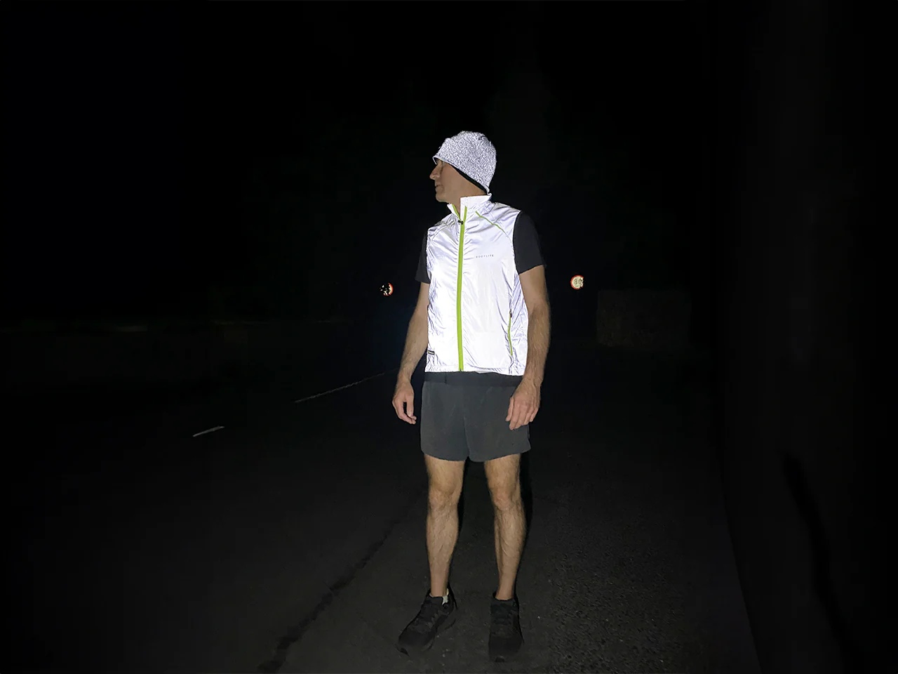 Bodylite Gear Unisex Fully Reflective Gilet (Reflective Silver) - Image 5