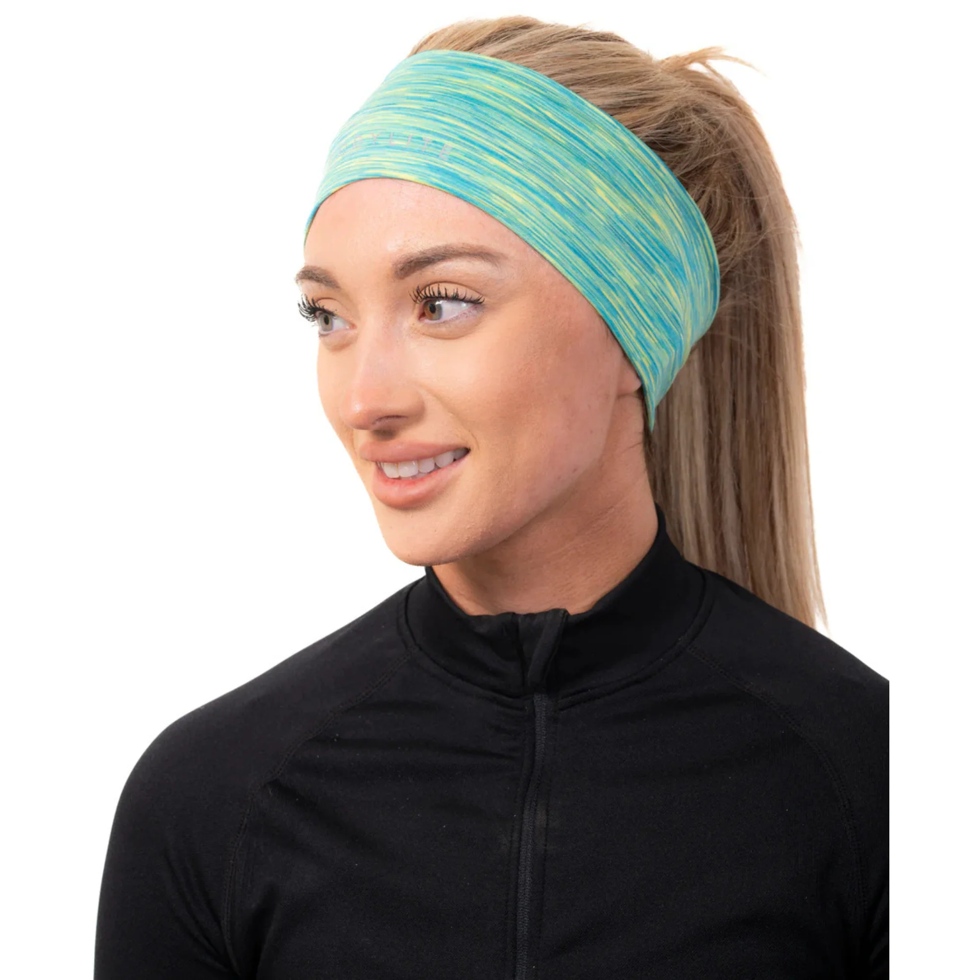 Bodylite Gear Unisex Summer Running Headband (Green) - Image 2