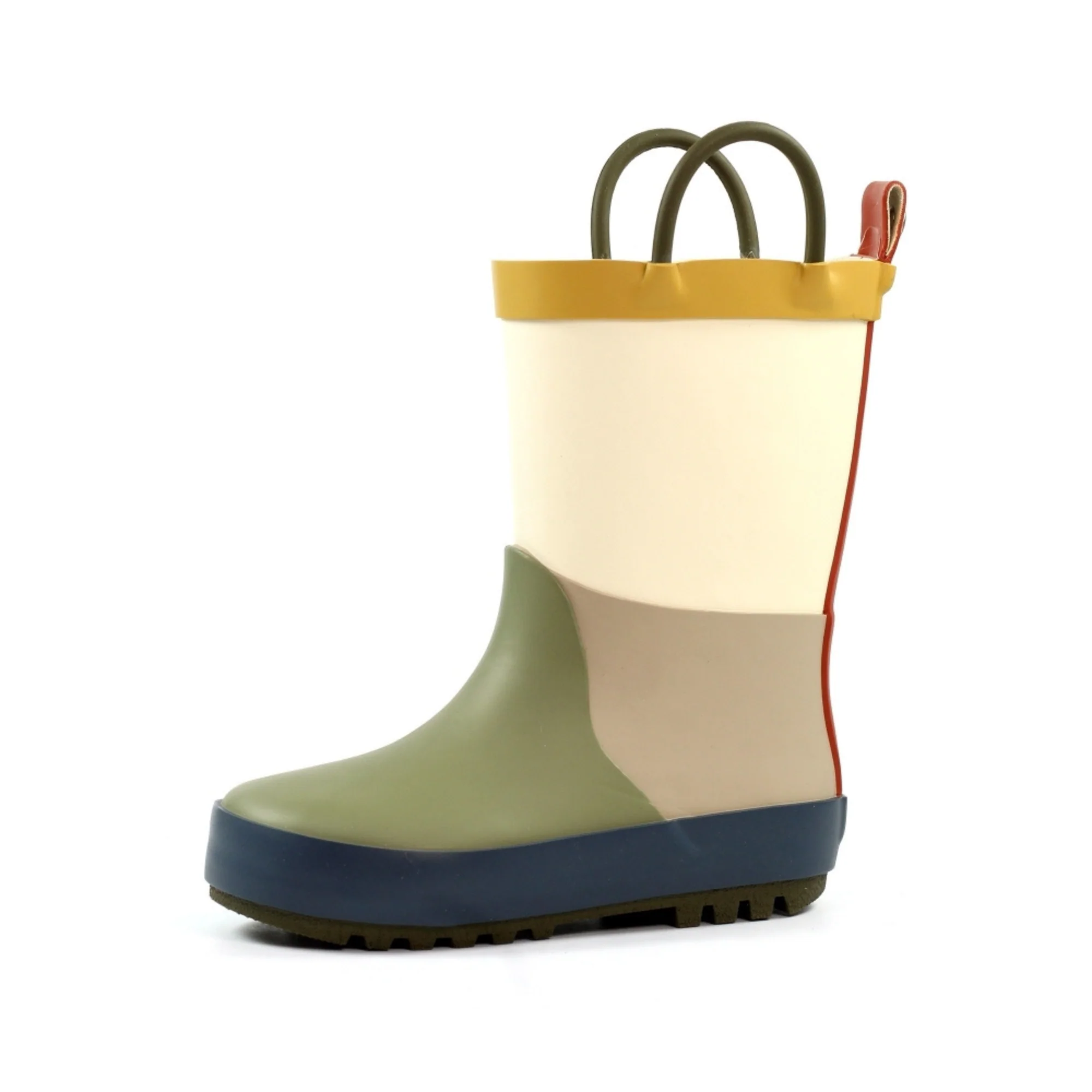 Lazy Dogz Toddler Bubblegum Wellies (Olive)(Sizes EU22-29) - Image 2