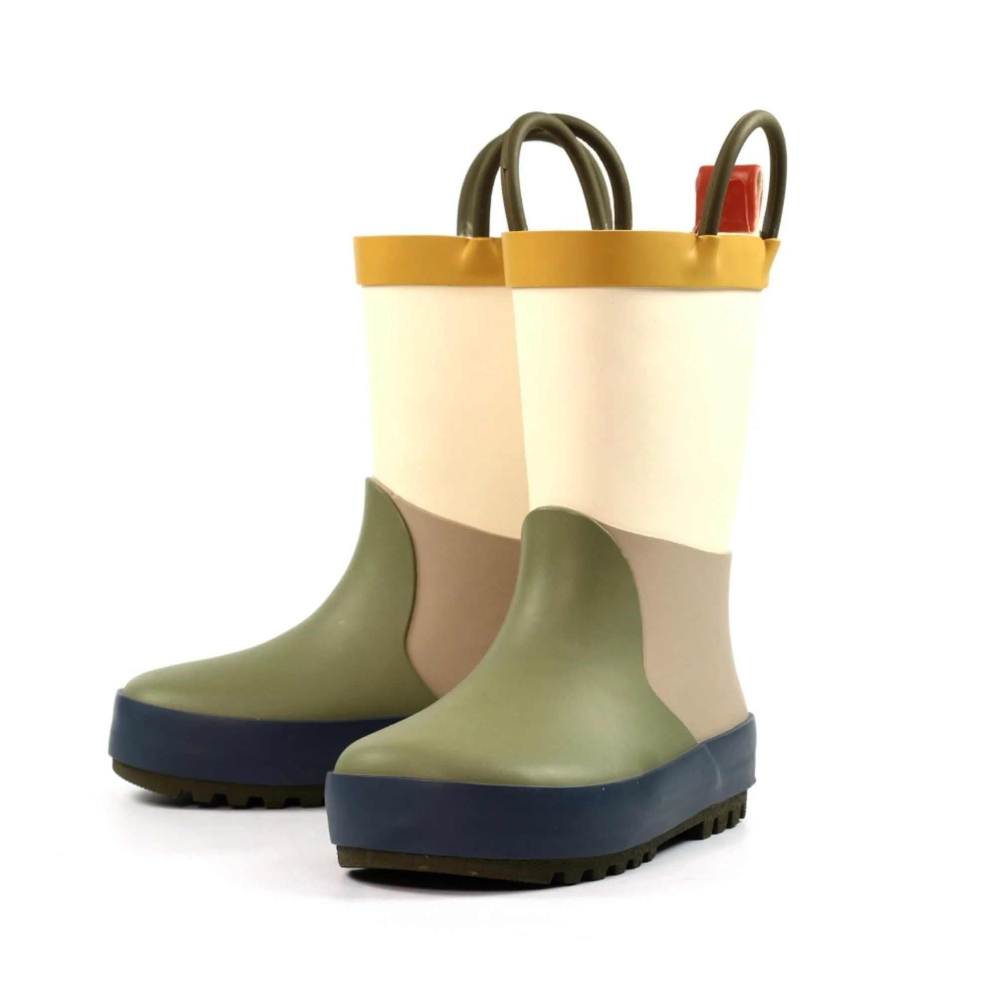 Lazy Dogz Toddler Bubblegum Wellies (Olive)(Sizes EU22-29) - Image 4