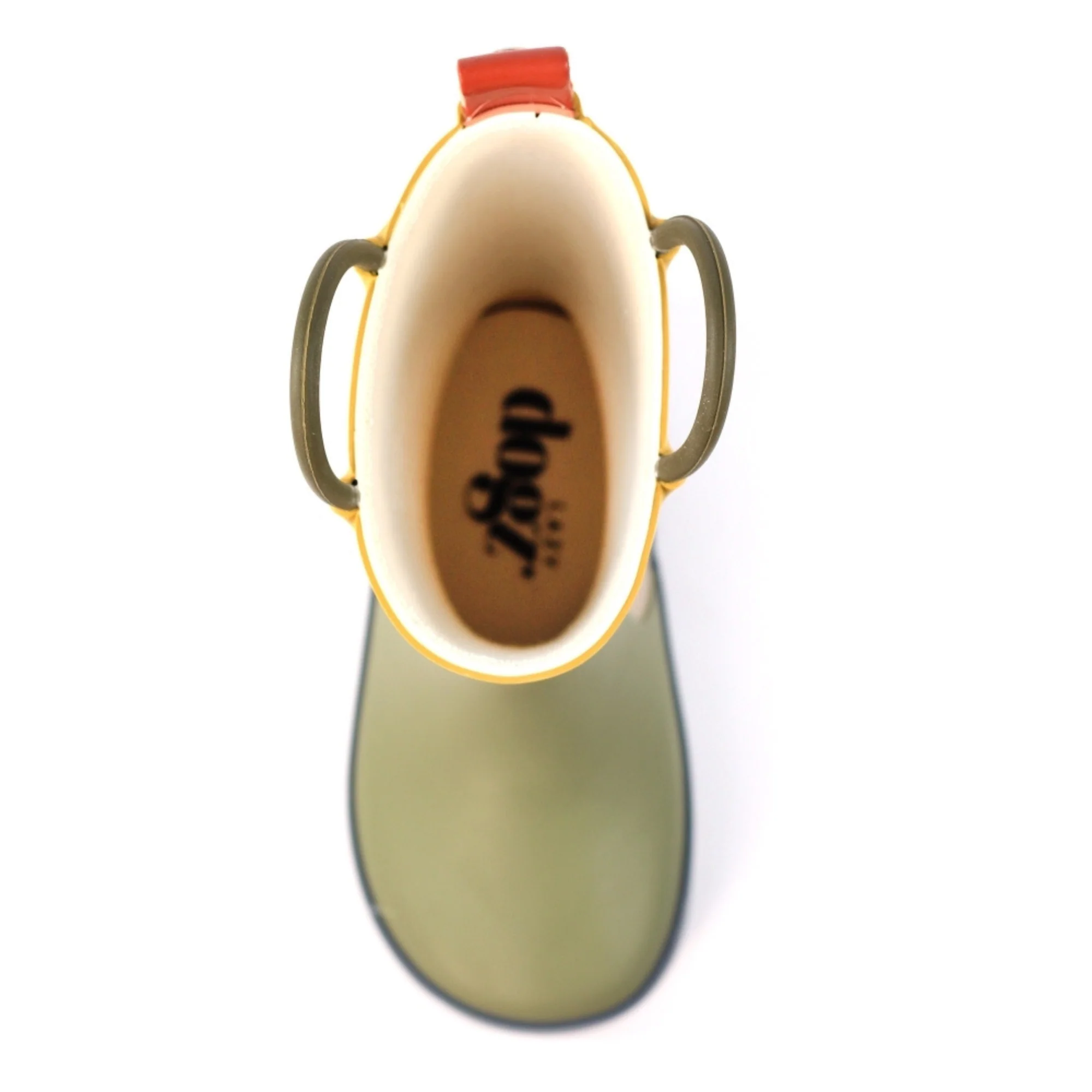 Lazy Dogz Toddler Bubblegum Wellies (Olive)(Sizes EU22-29) - Image 7