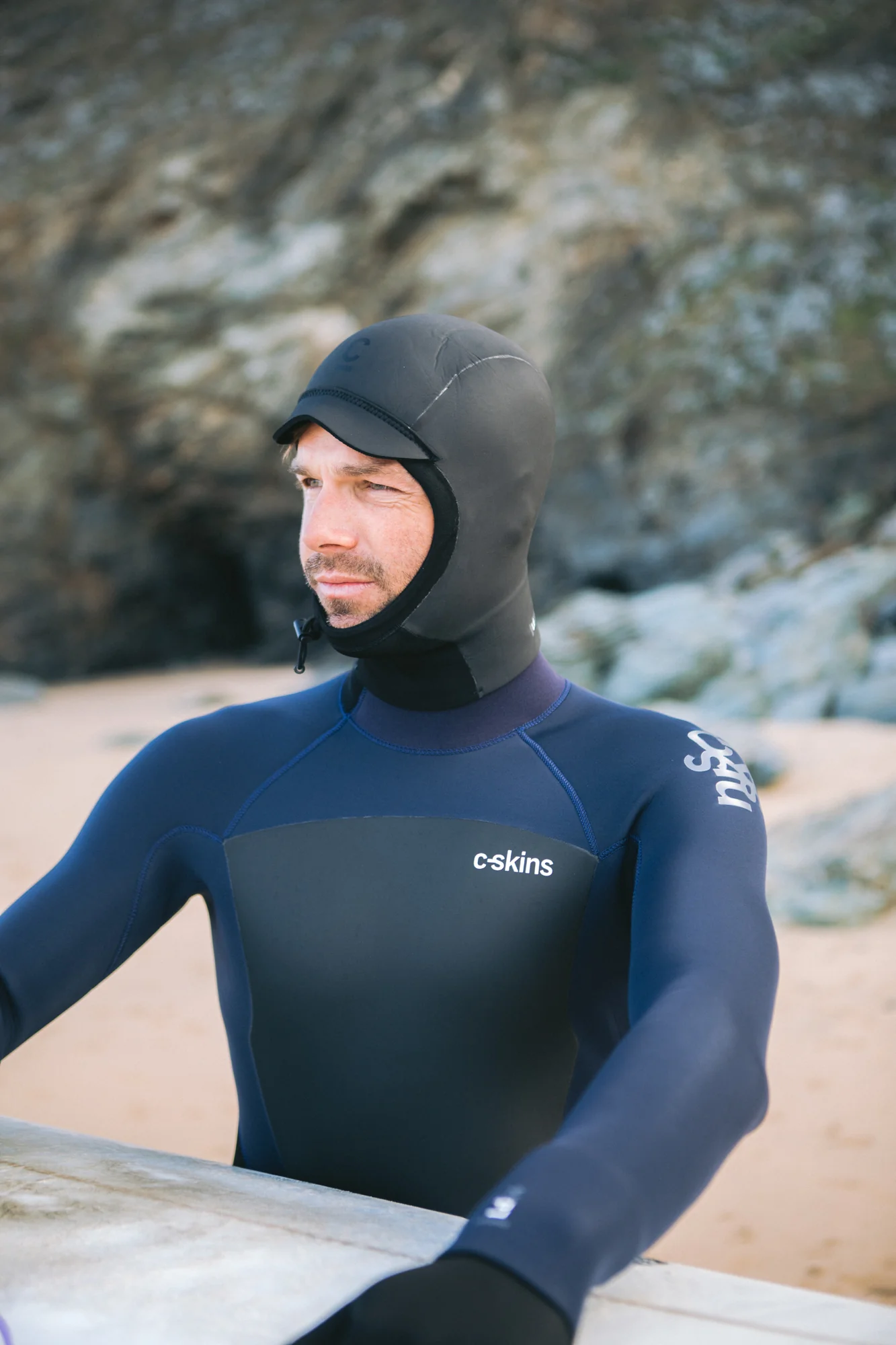 C-Skins Unisex Legend GBS Neoprene Thermal Swim/Watersports Hood (Black)(2mm) - Image 3