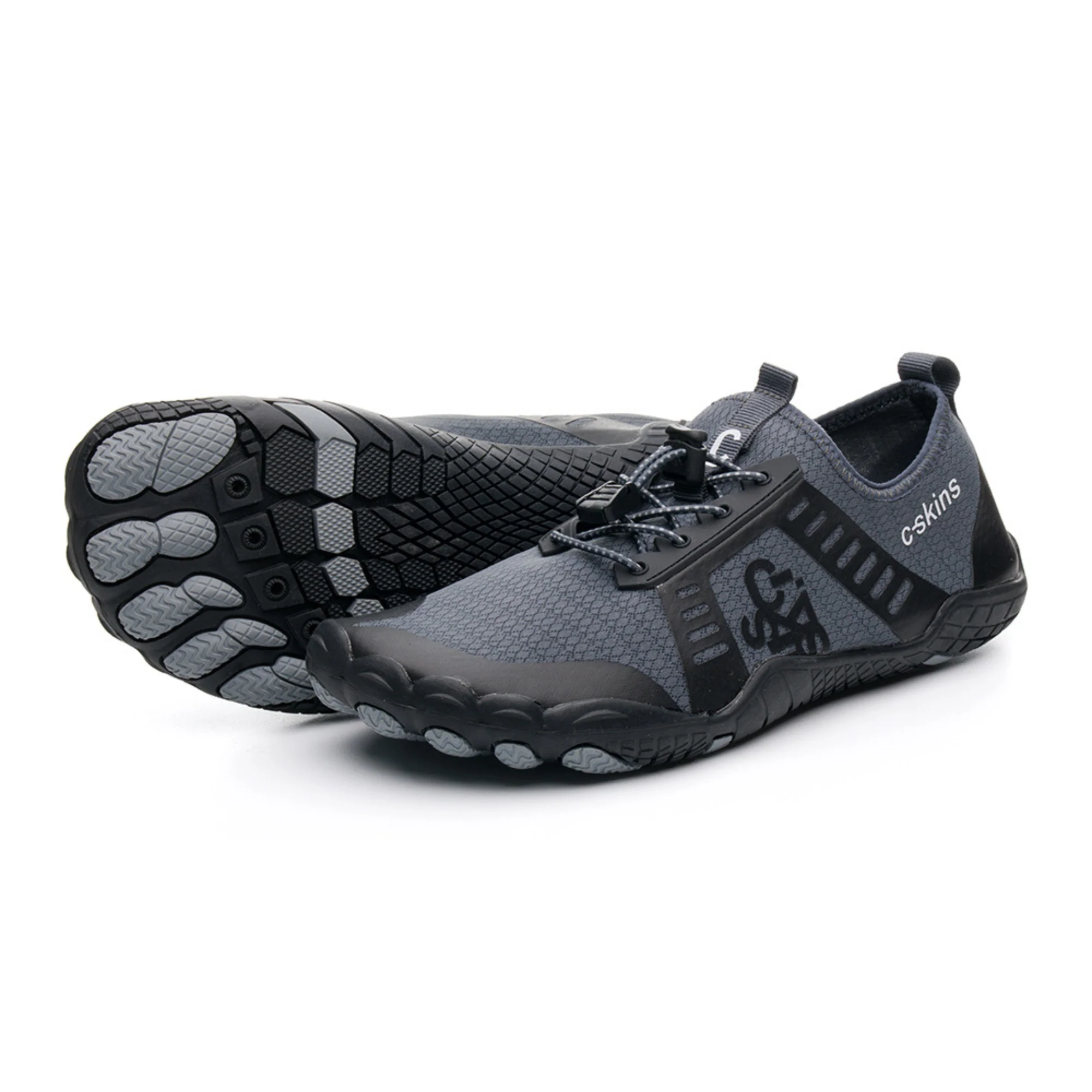 C-Skins Unisex Hybrid Barefoot Water Shoes (Charcoal) - Image 8