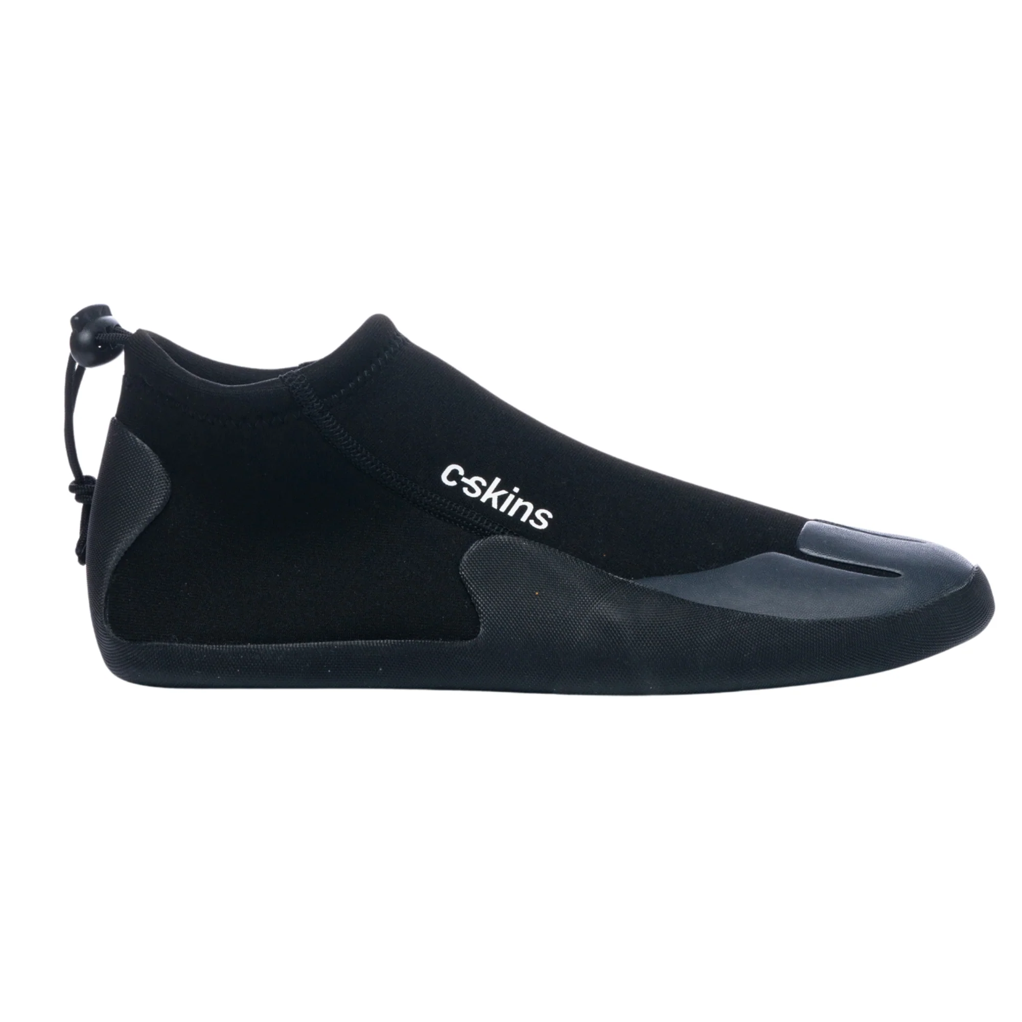 C-Skins Unisex Legend Round Toe Flatlock Thermal Swim/Watersports Reef Slippers (Black/Charcoal)(3mm) - Image 4
