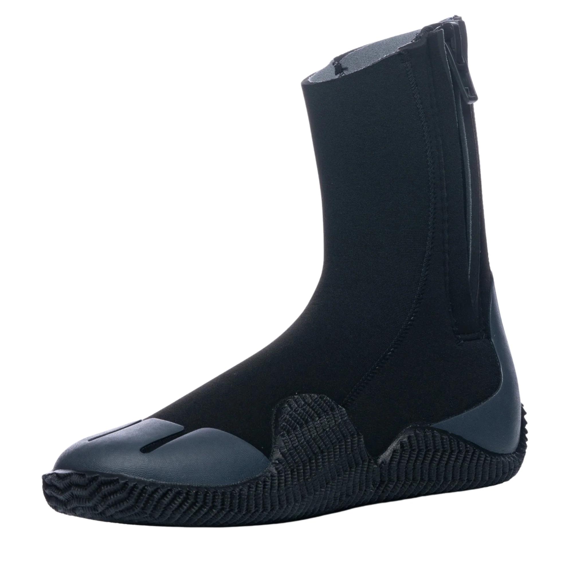 C-Skins Unisex Legend Zipped Round Toe GBS Neoprene Thermal Swim/Watersports Boots (Black/Charcoal)(5mm) - Image 4