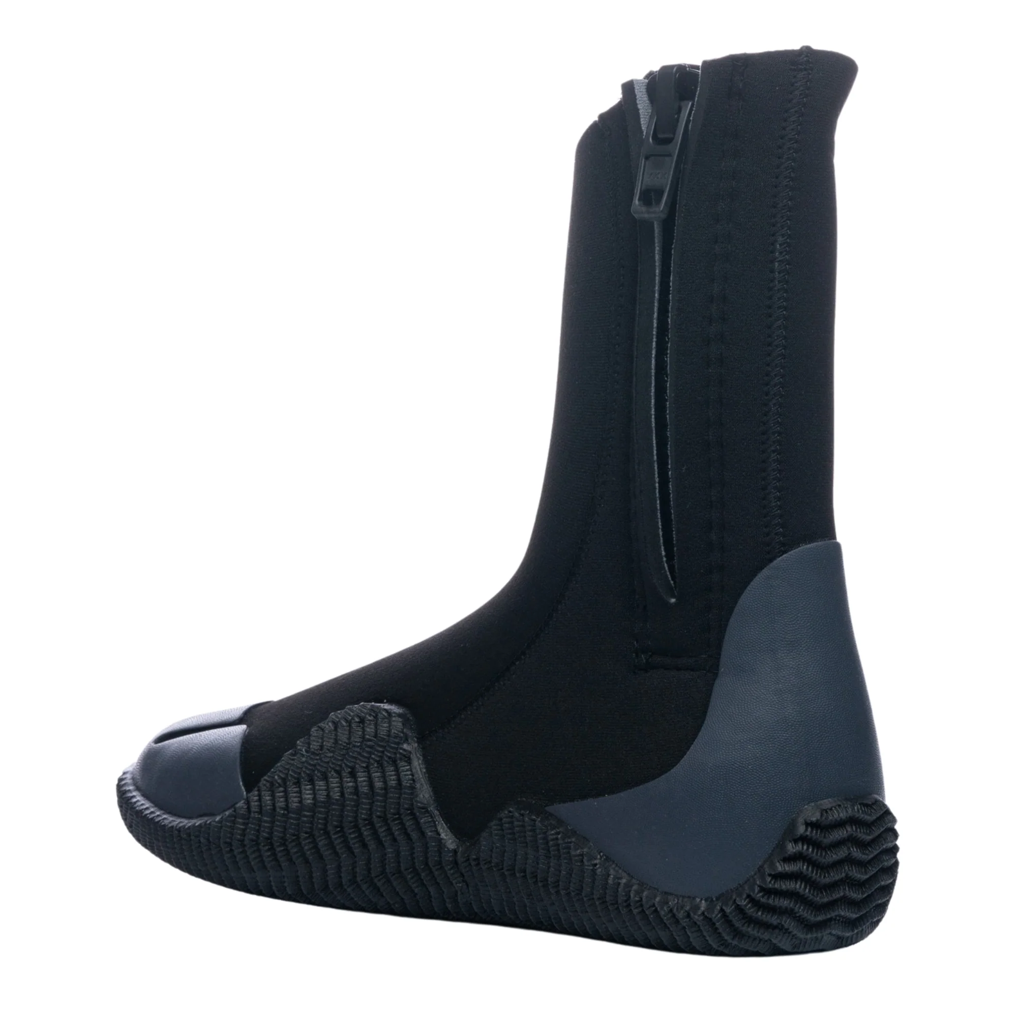 C-Skins Unisex Legend Zipped Round Toe GBS Neoprene Thermal Swim/Watersports Boots (Black/Charcoal)(5mm) - Image 5