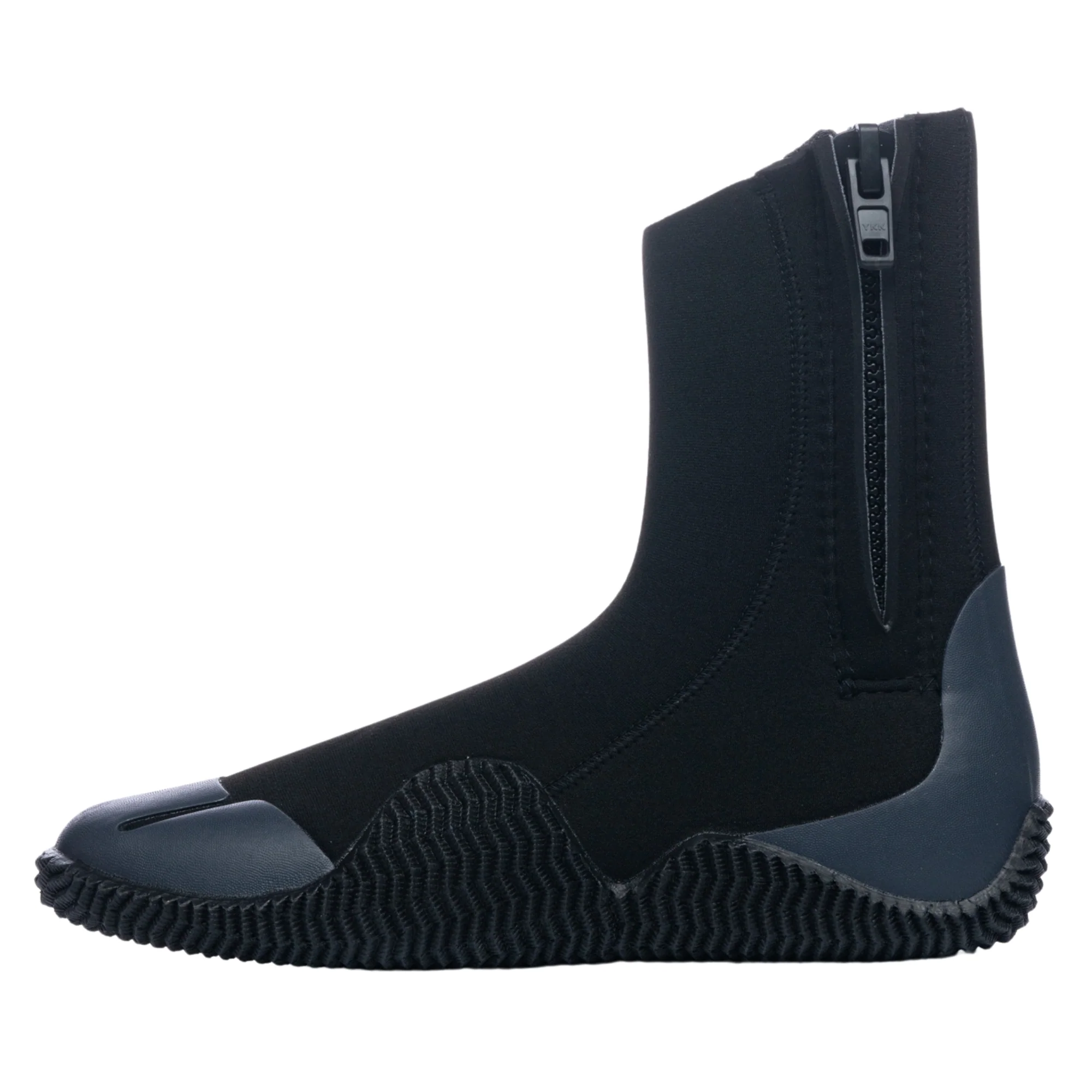 C-Skins Unisex Legend Zipped Round Toe GBS Neoprene Thermal Swim/Watersports Boots (Black/Charcoal)(5mm) - Image 7