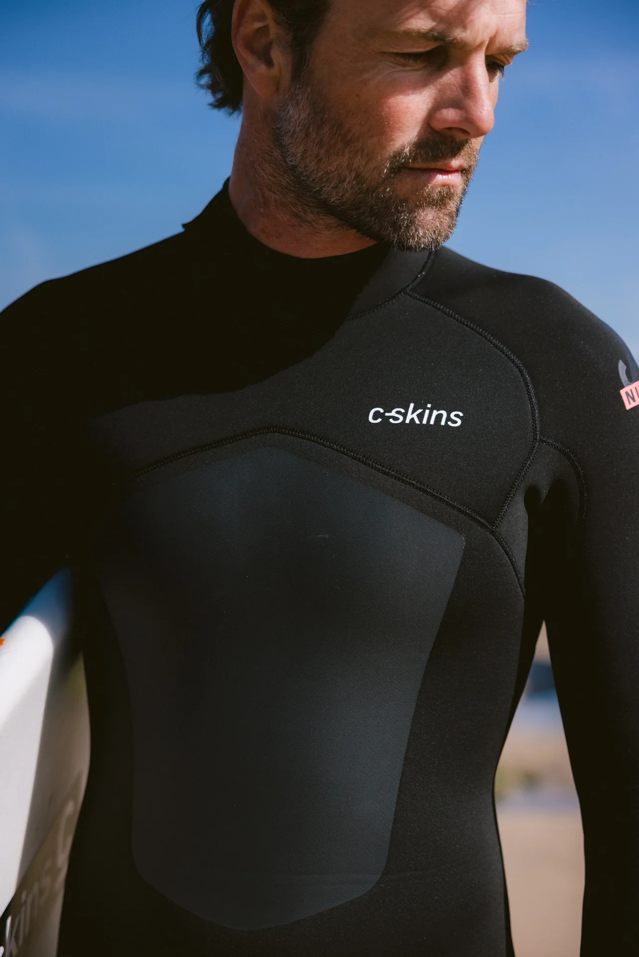 C-Skins Men's NuWave Legend 5/4/3mm Back Zip GBS Steamer (Black/Neon Flare) - Image 11