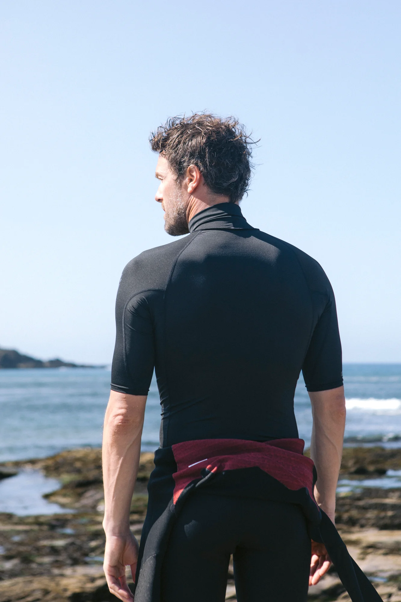 C-Skins Men's NuWave Rash X Short Sleeve Rash Vest (Black) - Image 11