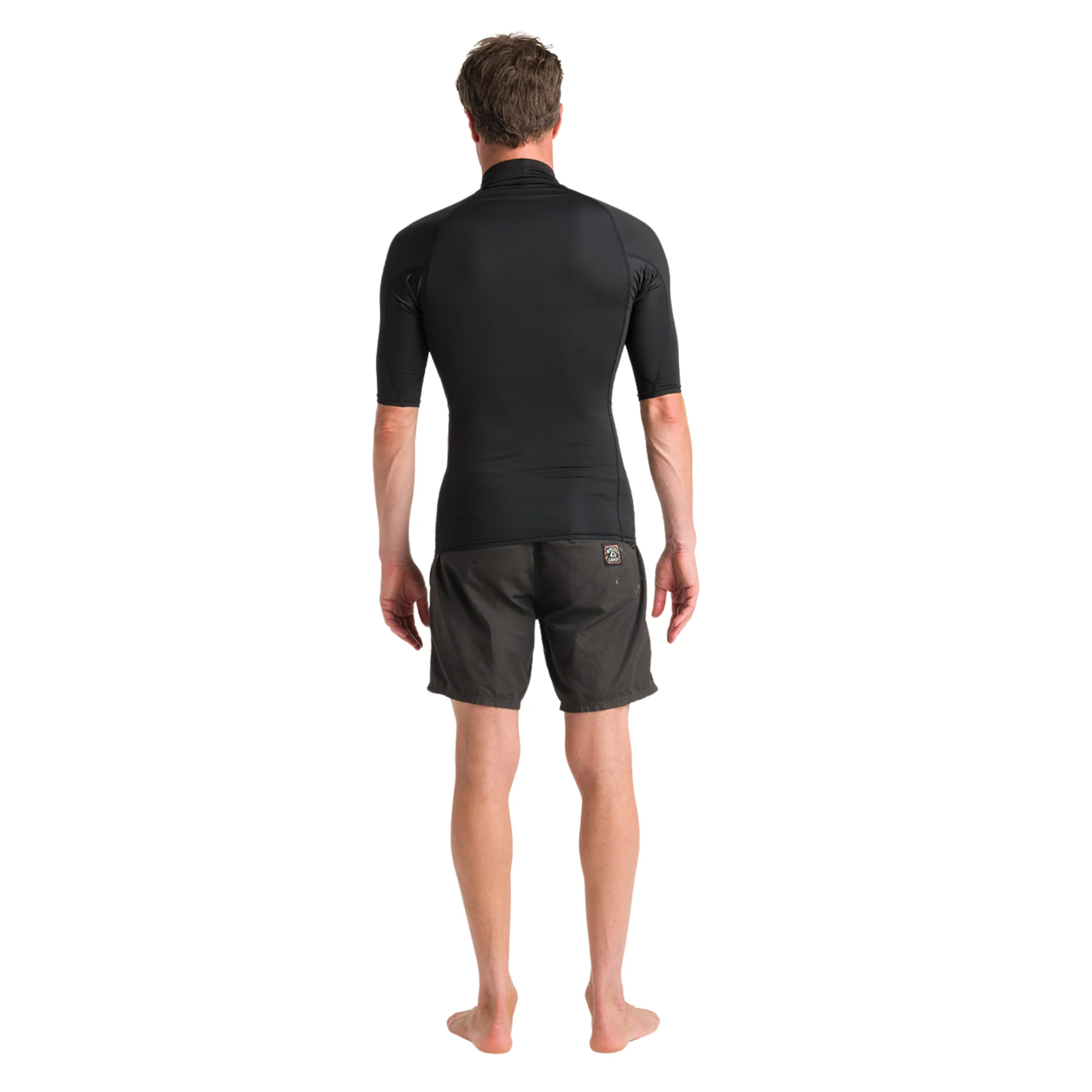 C-Skins Men's NuWave Rash X Short Sleeve Rash Vest (Black) - Image 8