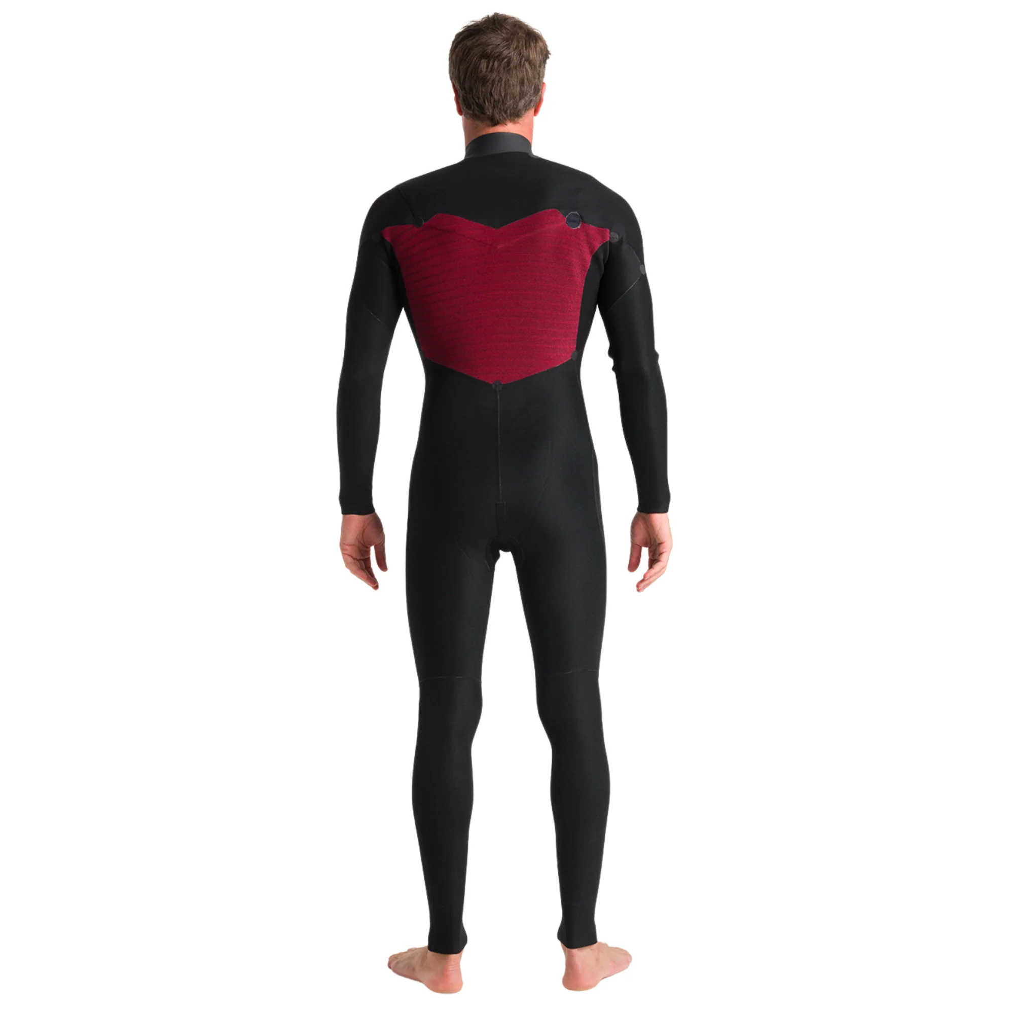 C-Skins Men's NuWave Session 4/3mm GBS Chest Zip Steamer (Black/Bluestone/Saffron) - Image 10