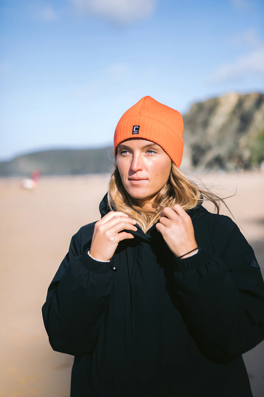 C-Skins Unisex Storm Chaser Thermal Neoprene Swim/Watersports Beanie (Warm Red)(2mm) - Image 2