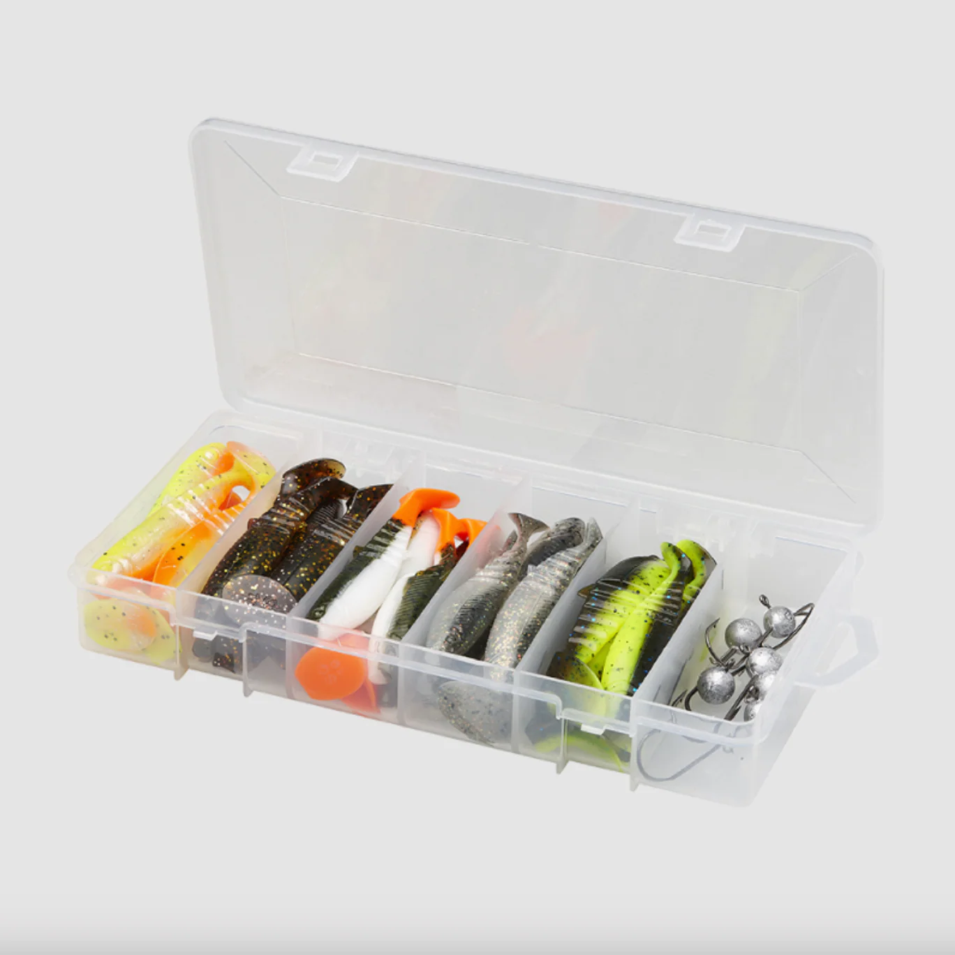 Savage Gear Cannibal Shad Kit (5.5cm/6.8cm)(36 Pieces)