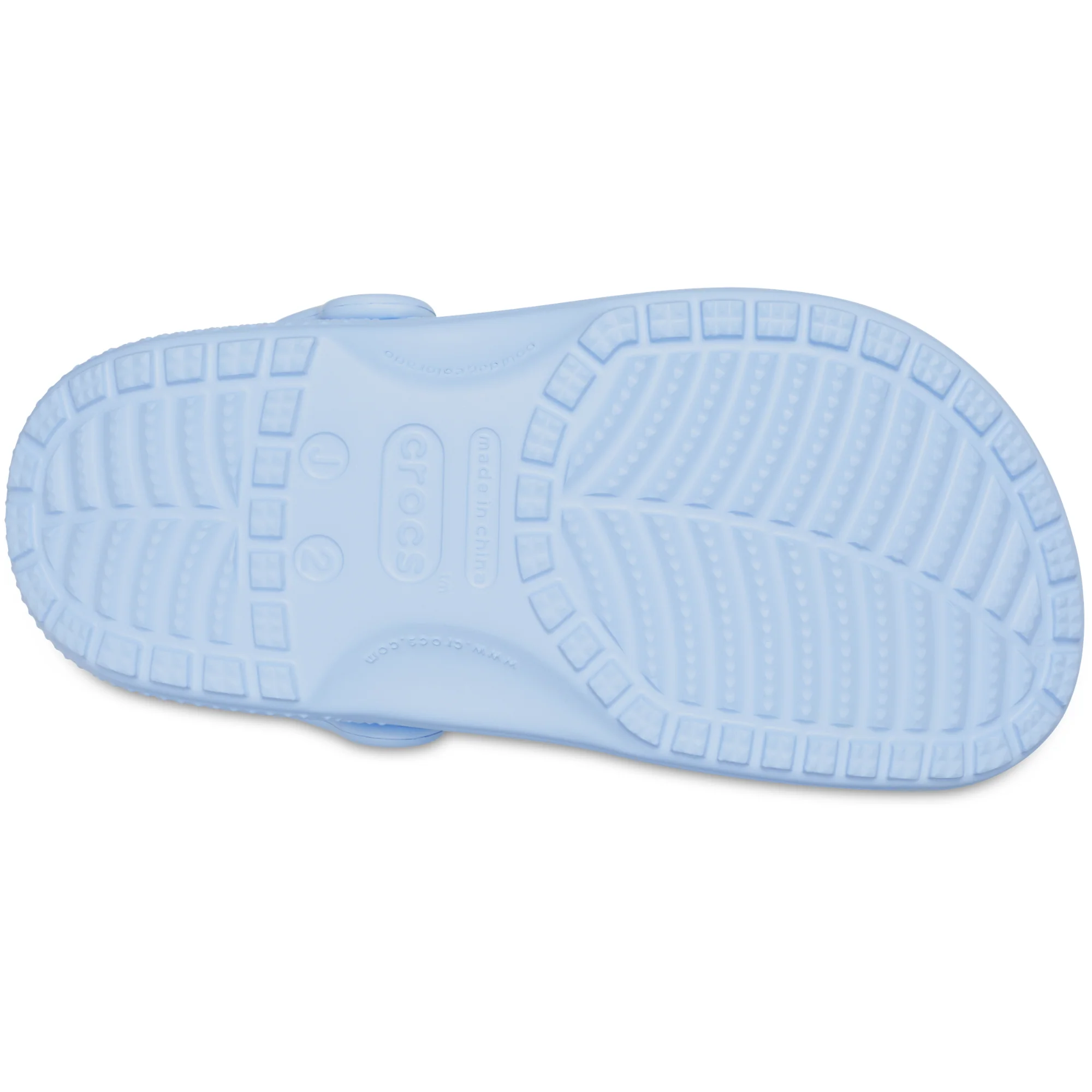 Crocs Classic Clogs - Junior (Blue Calcite)(Sizes C11-J4) - Image 4