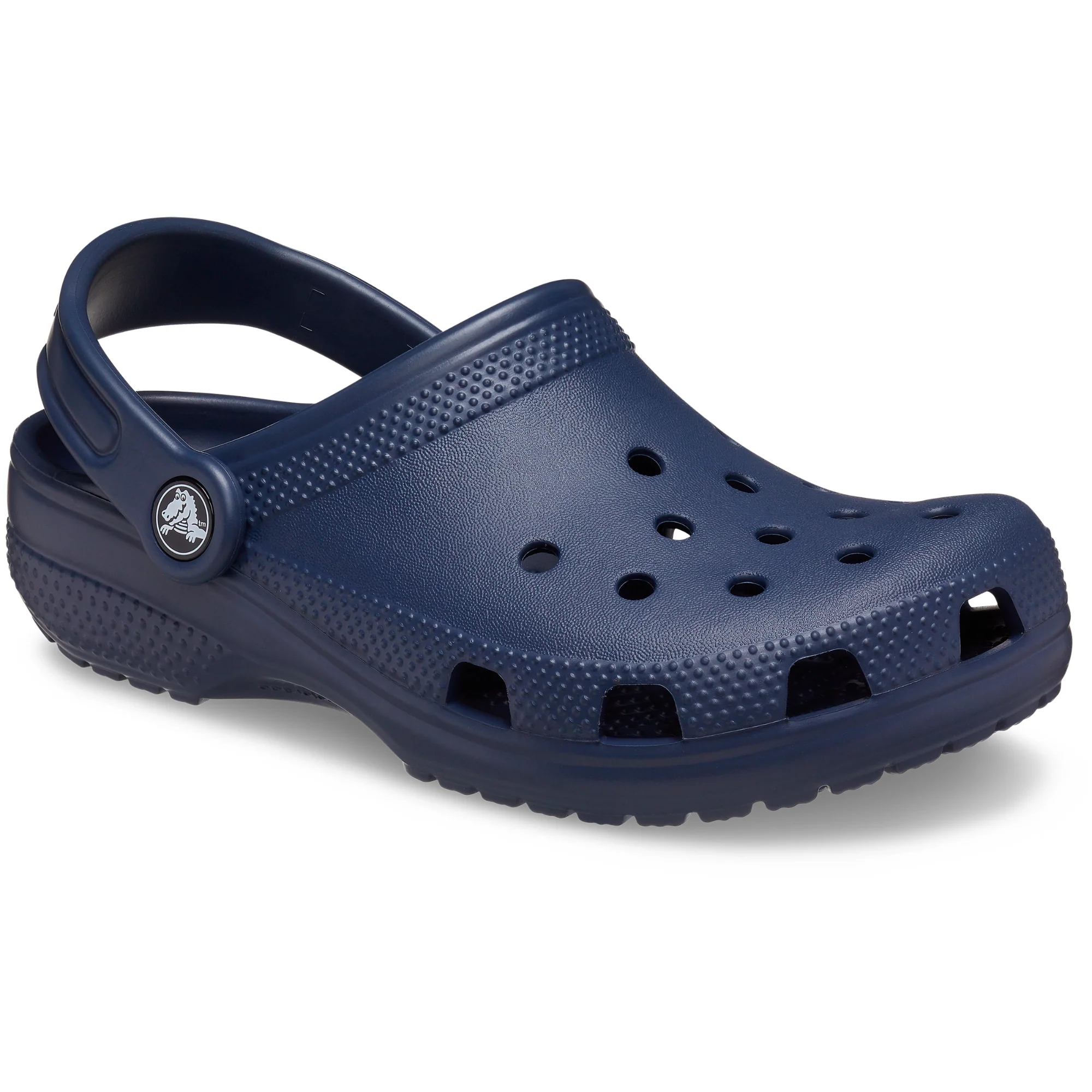 Crocs Classic Clogs - Junior (Navy)(Sizes C11-J4) - Image 3